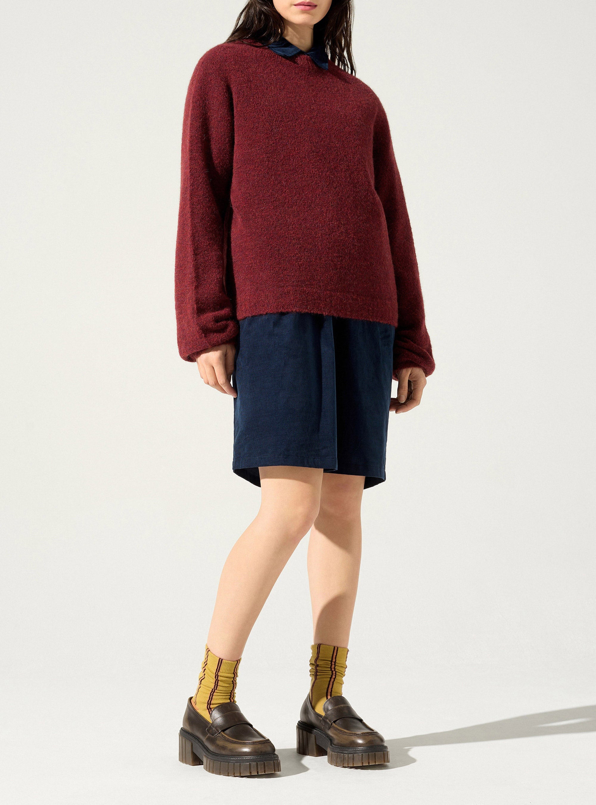 Straight pullover