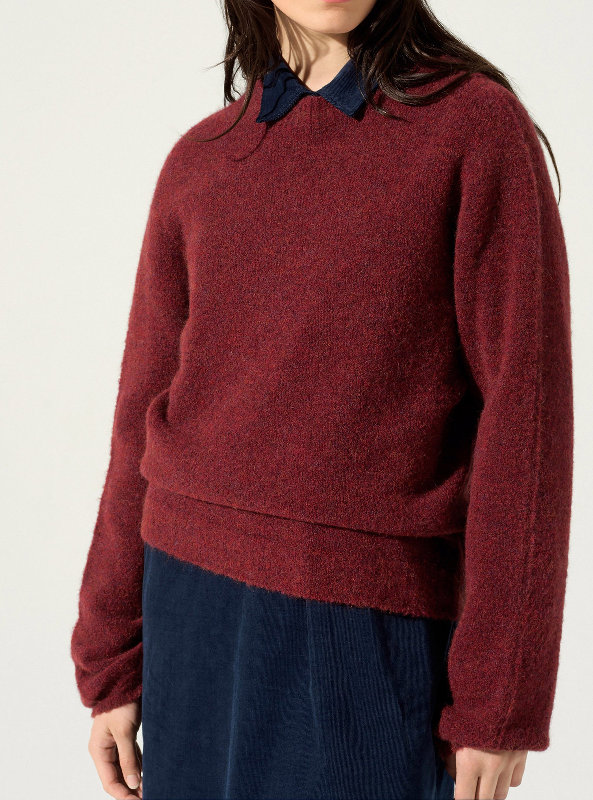 Straight pullover