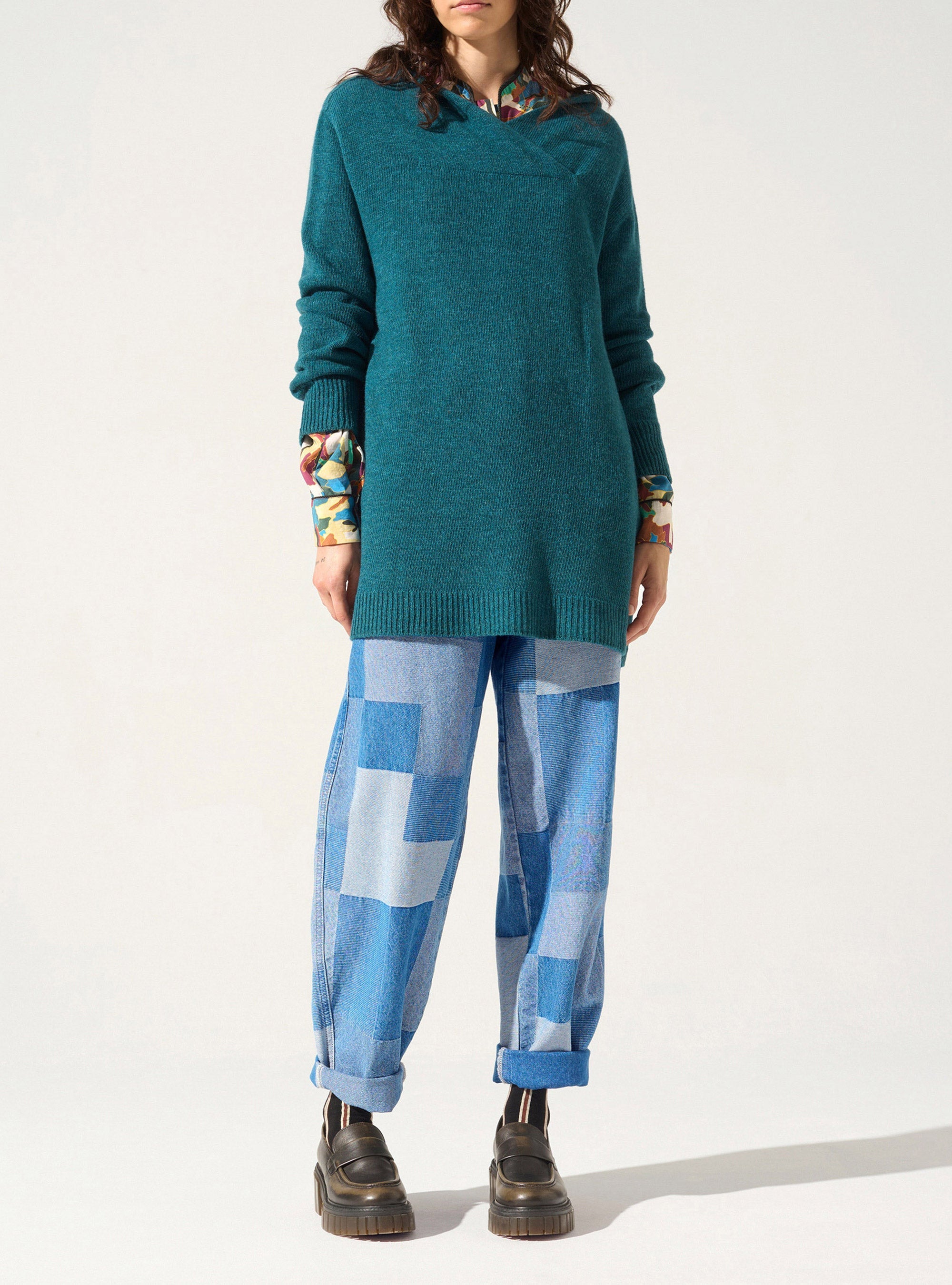 Hooded sweater