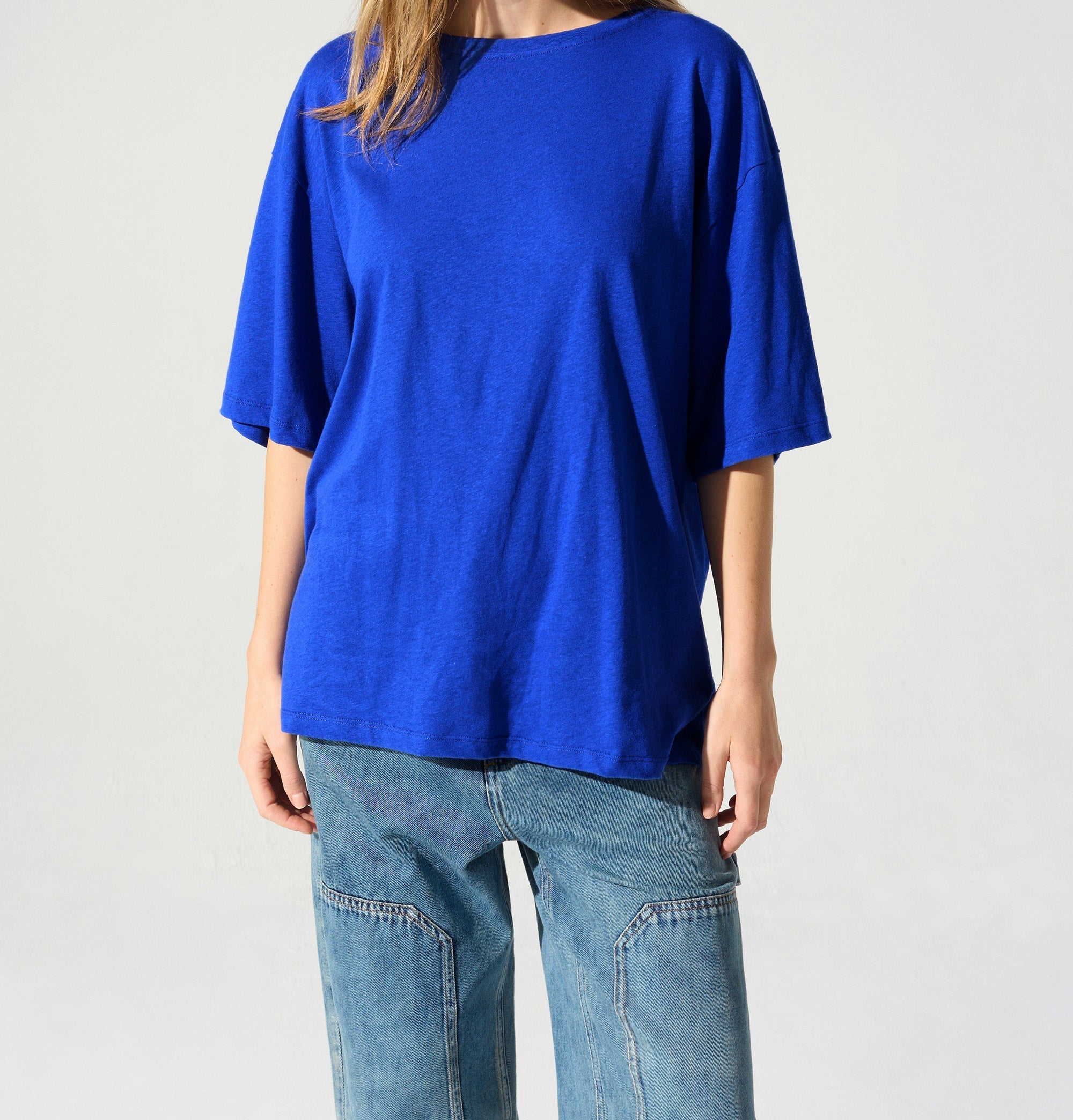 T-shirt ample acoté