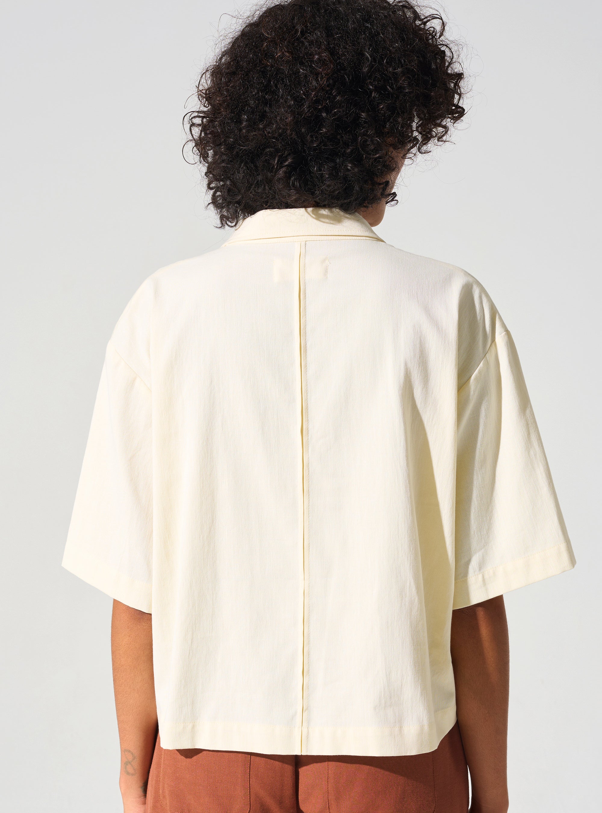 Chemise manches courtes acoté