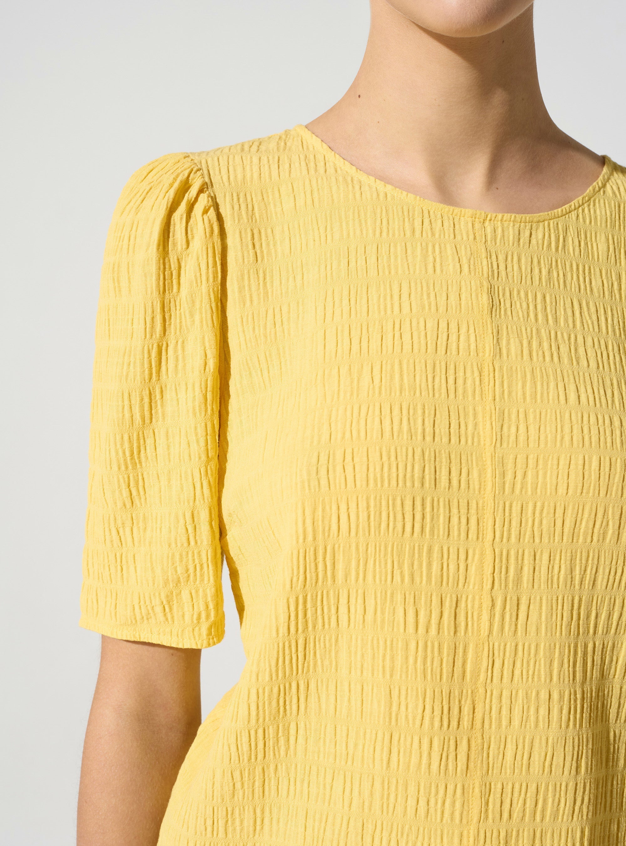 Blouse manches 3/4 acoté