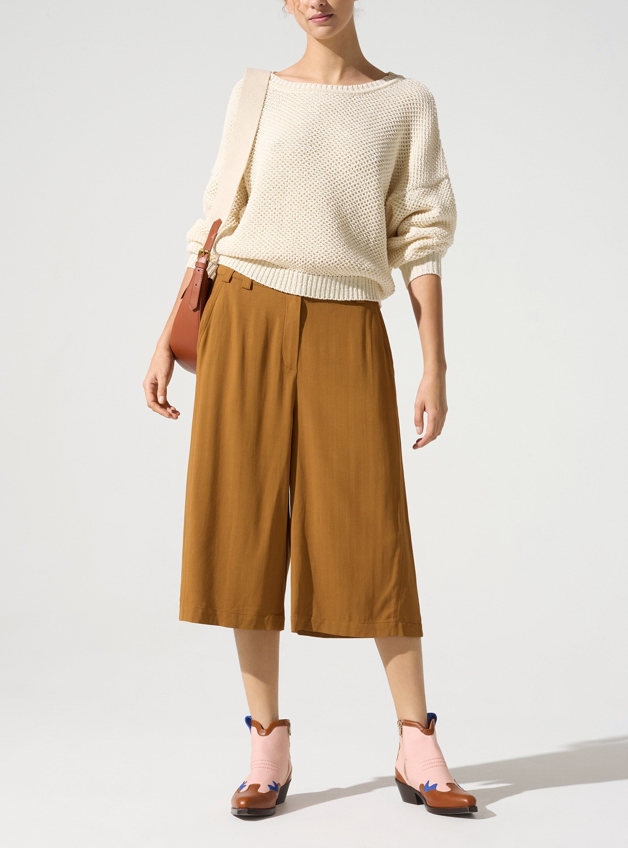 Bermuda style tailleur acoté