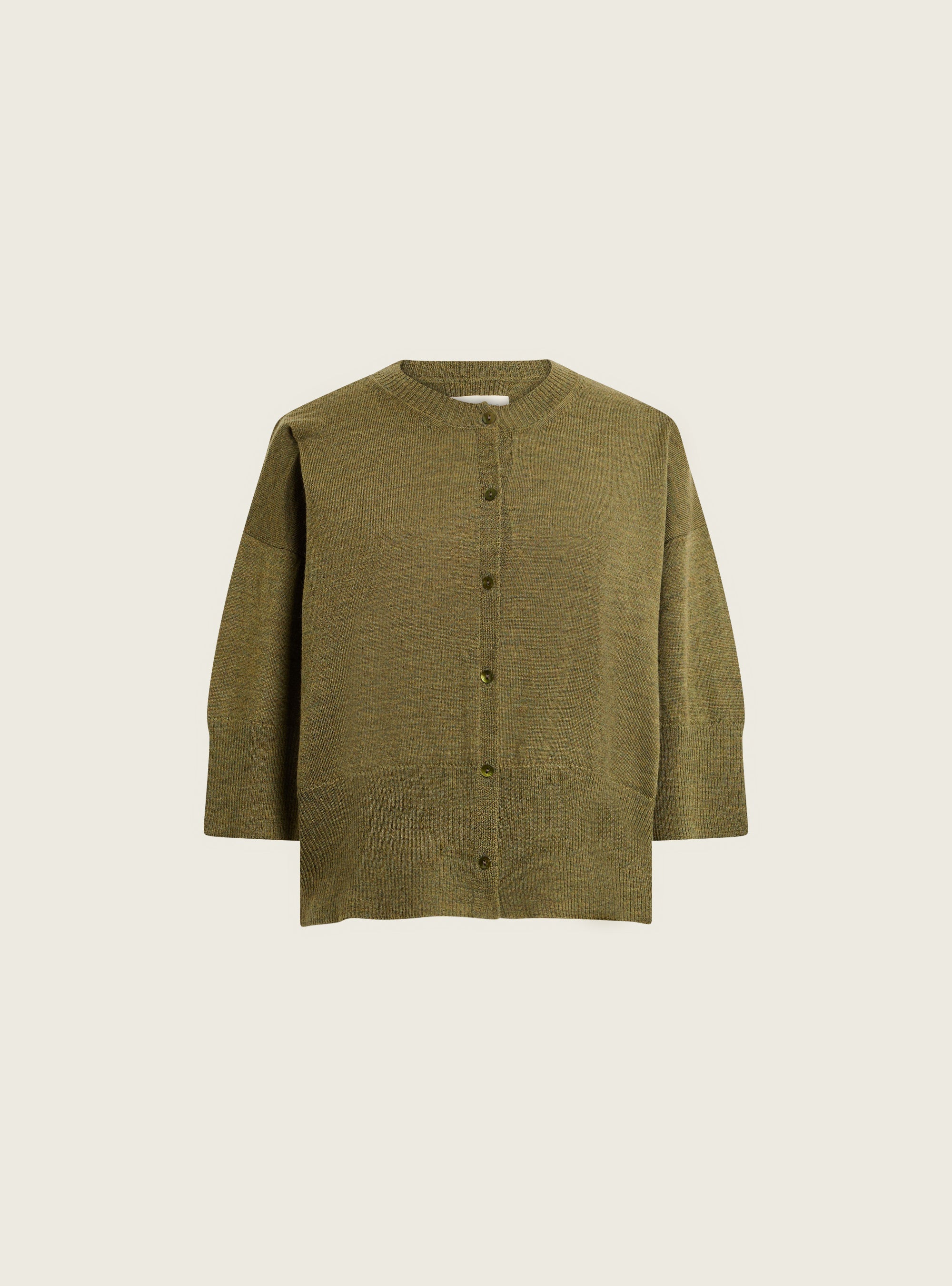 Cardigan T-shirt à manches courtes acoté