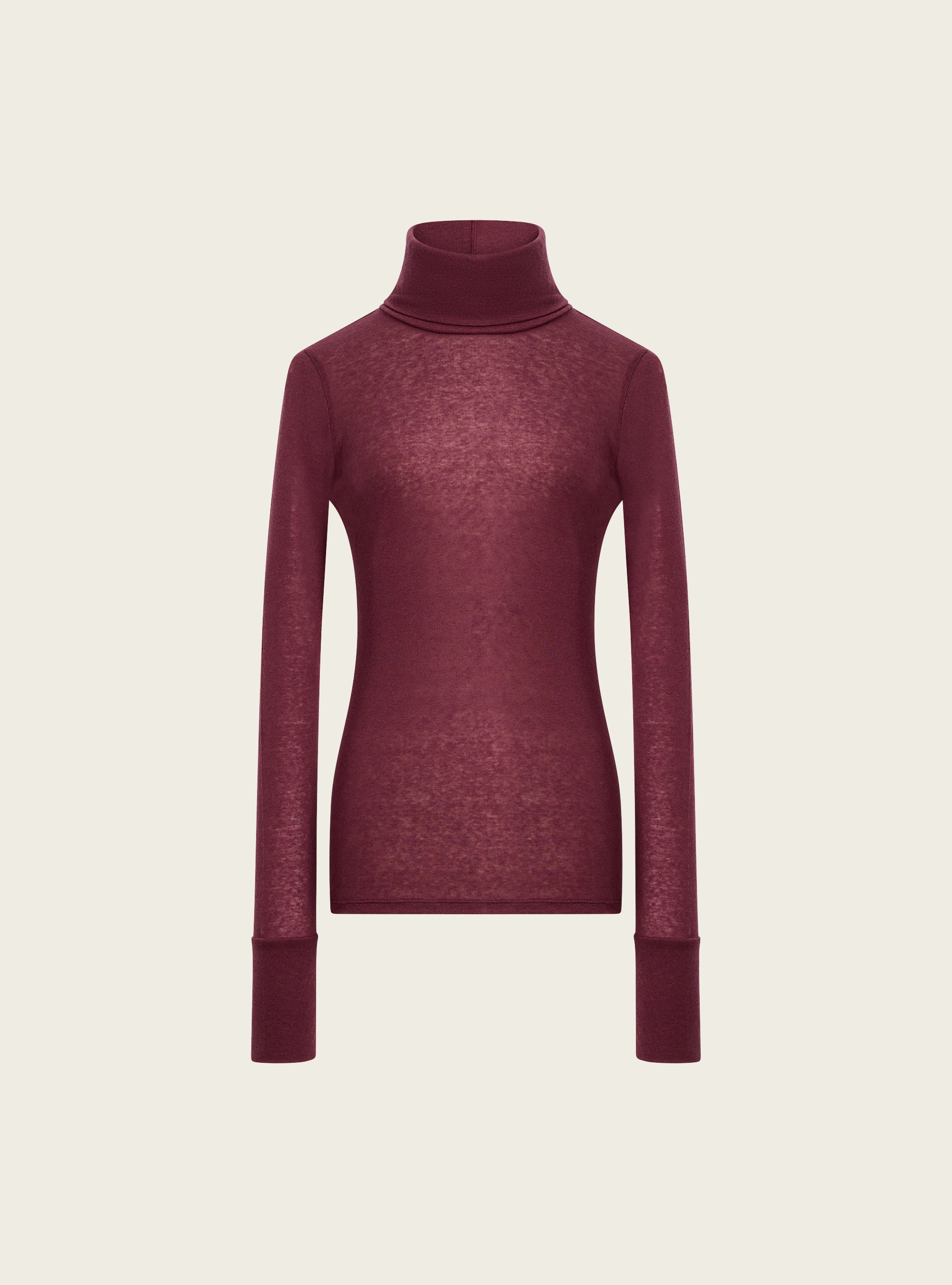 Sous-pull en lyocell acoté