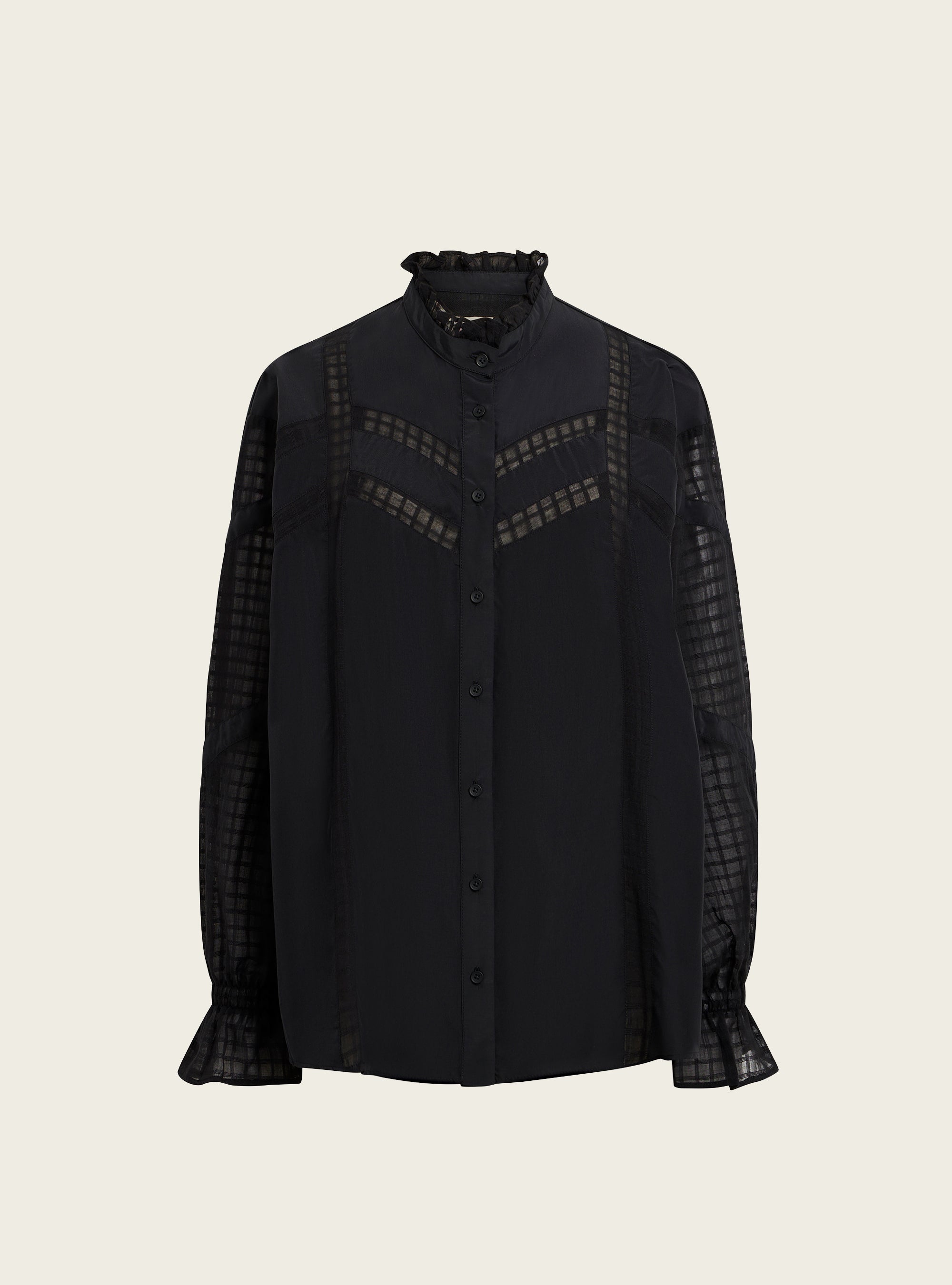 Chemise ample en coton responsable acoté