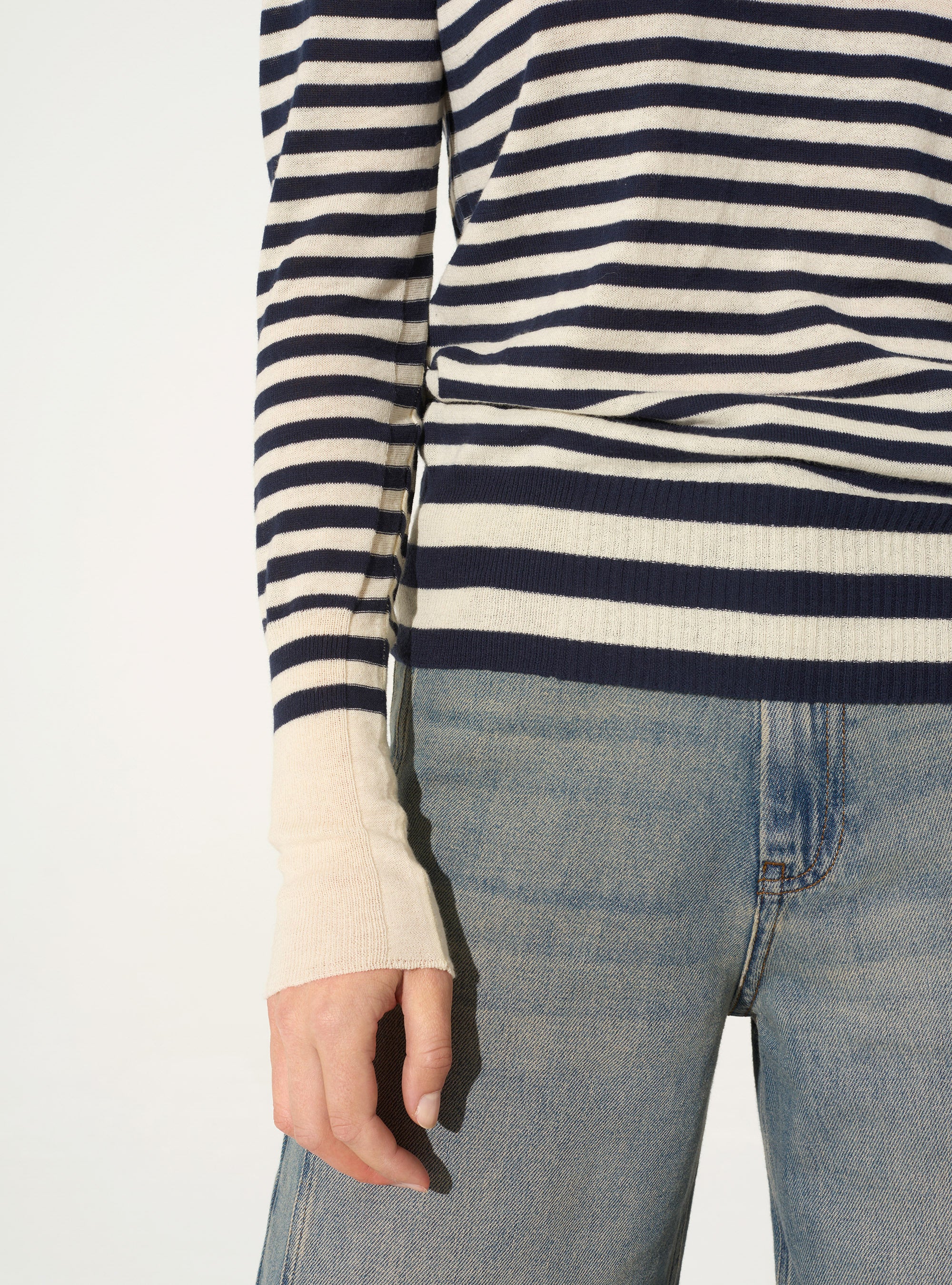 Matrosenoberteil aus Baumwolle