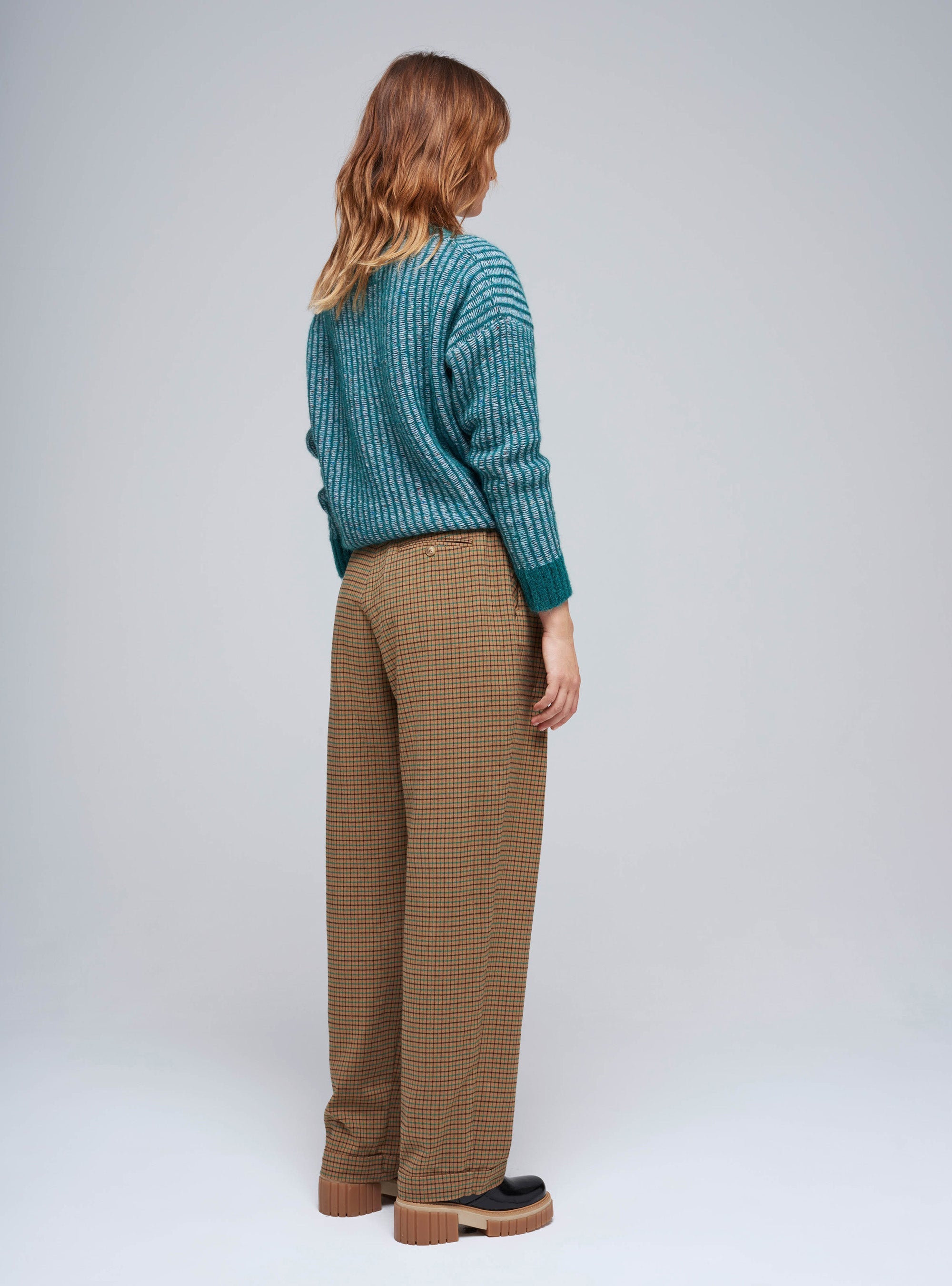 Hose mit weitem Bein