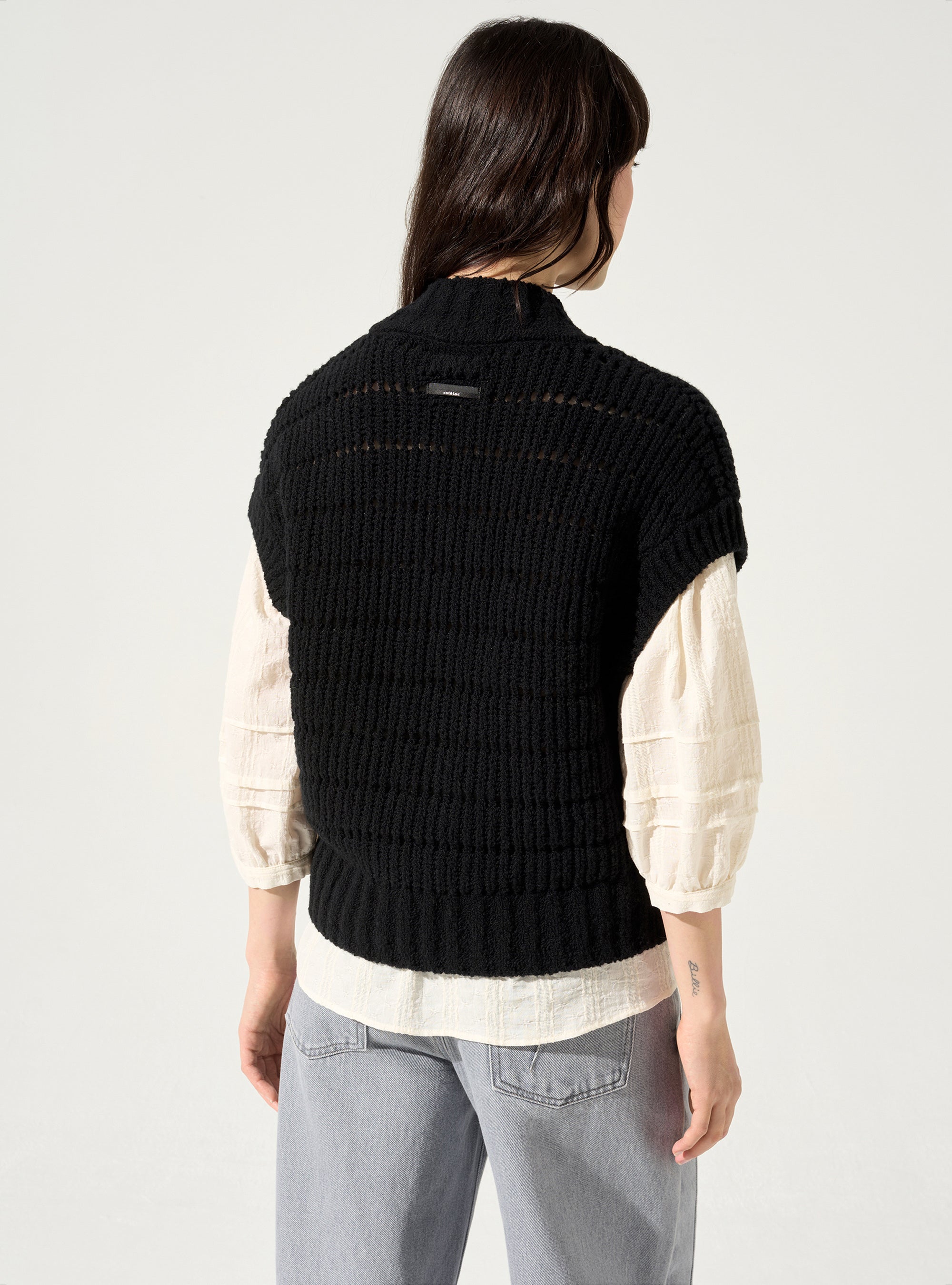 Cardigan Sans Manche