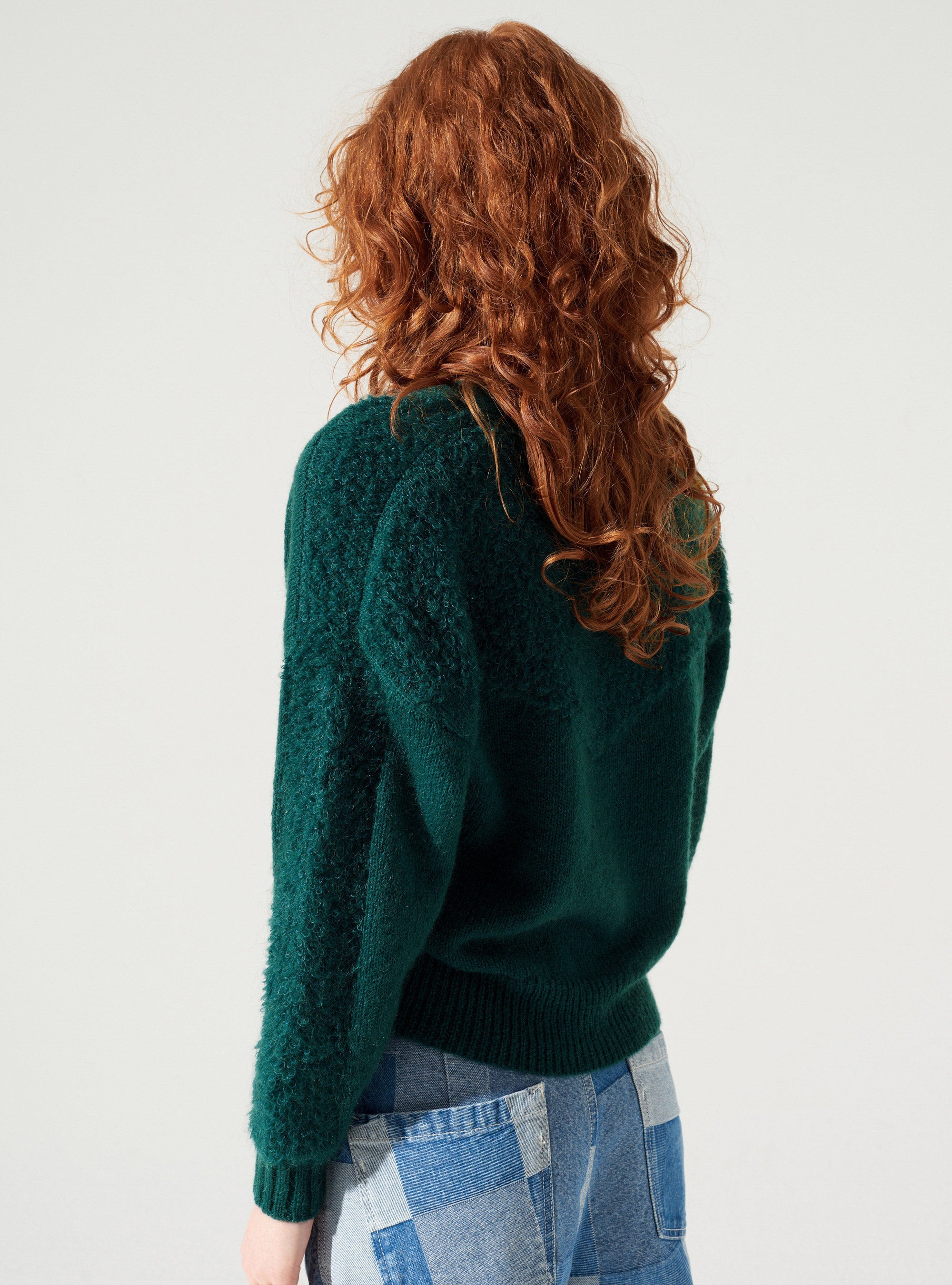 Strickjacke mit Knöpfen