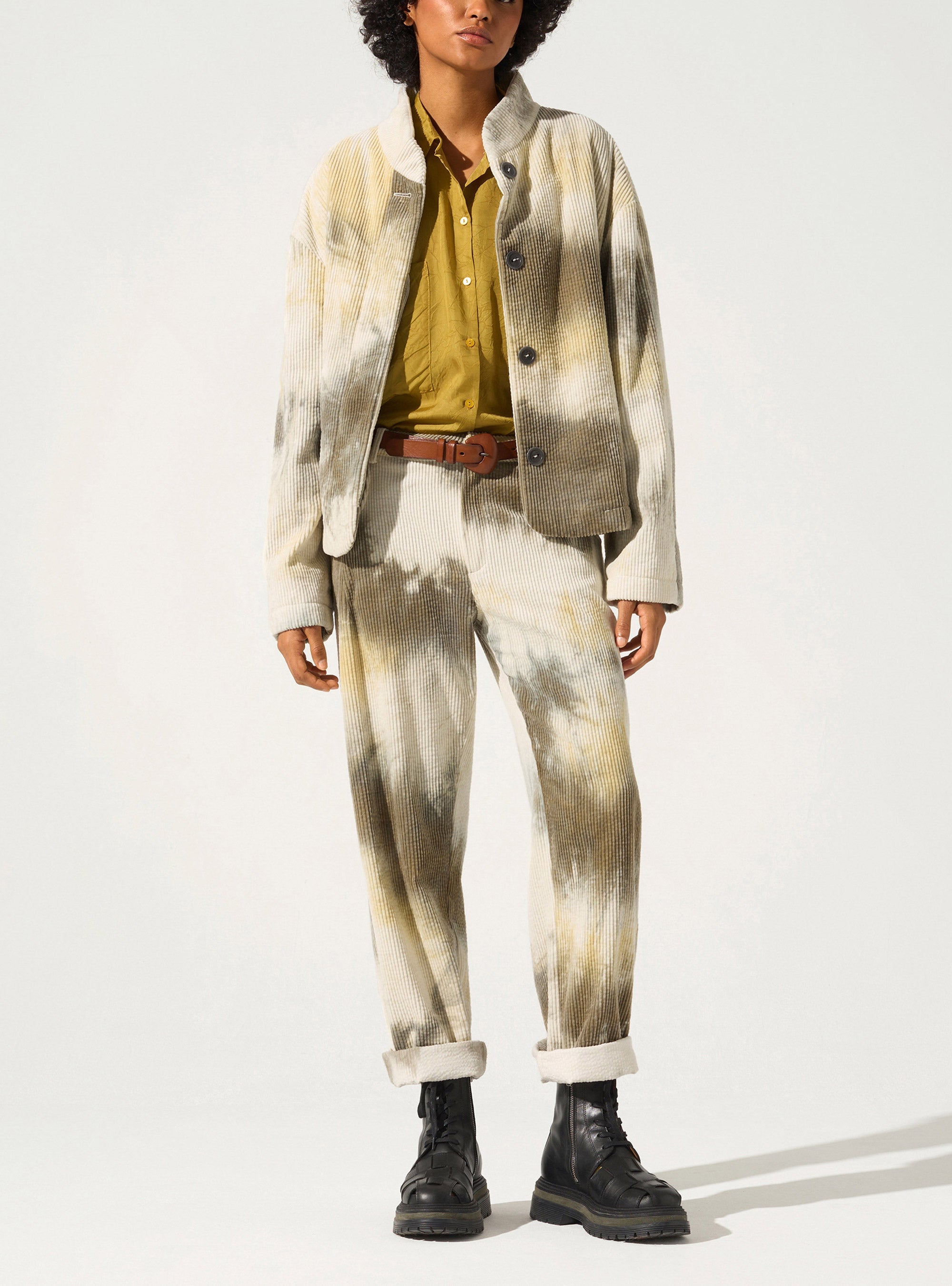 Jacke mit Stehkragen