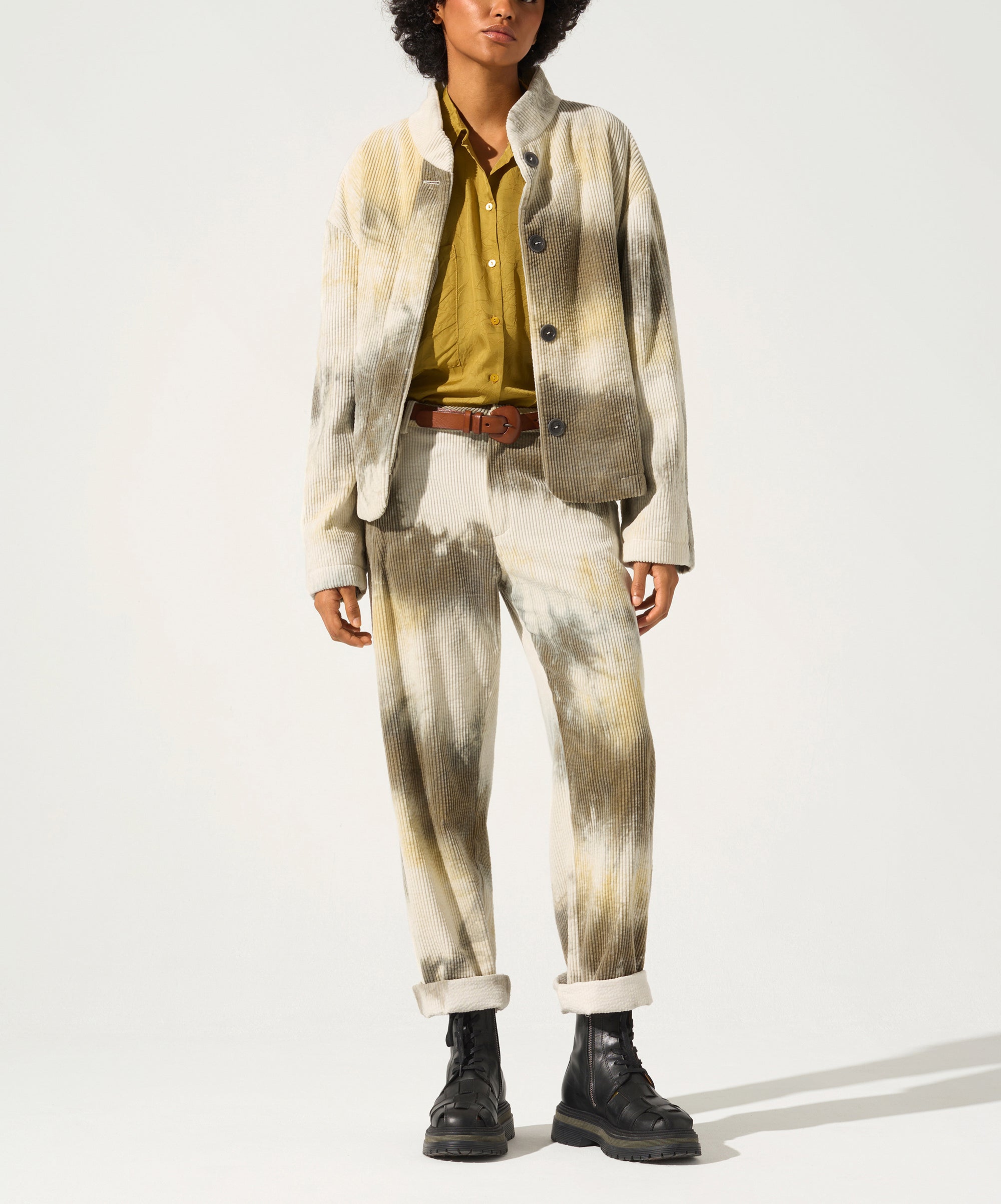 Jacke mit Stehkragen