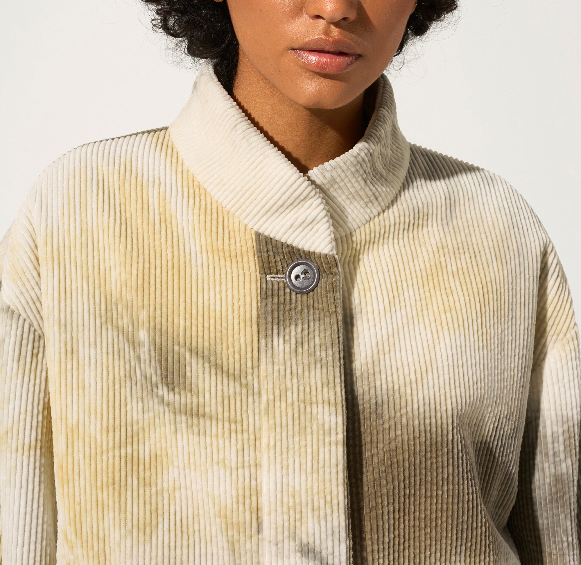 Jacke mit Stehkragen