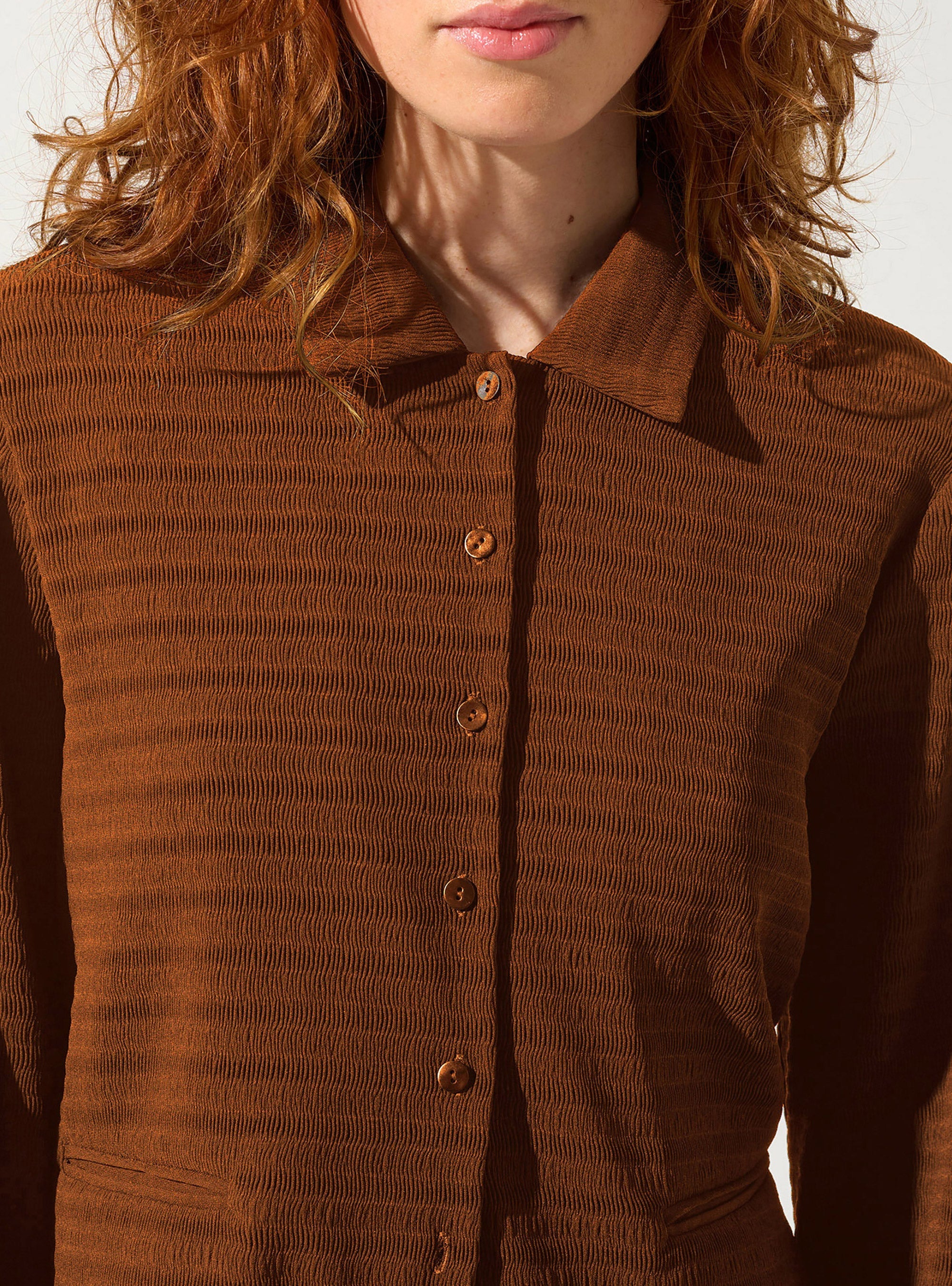Quadratische Jacke