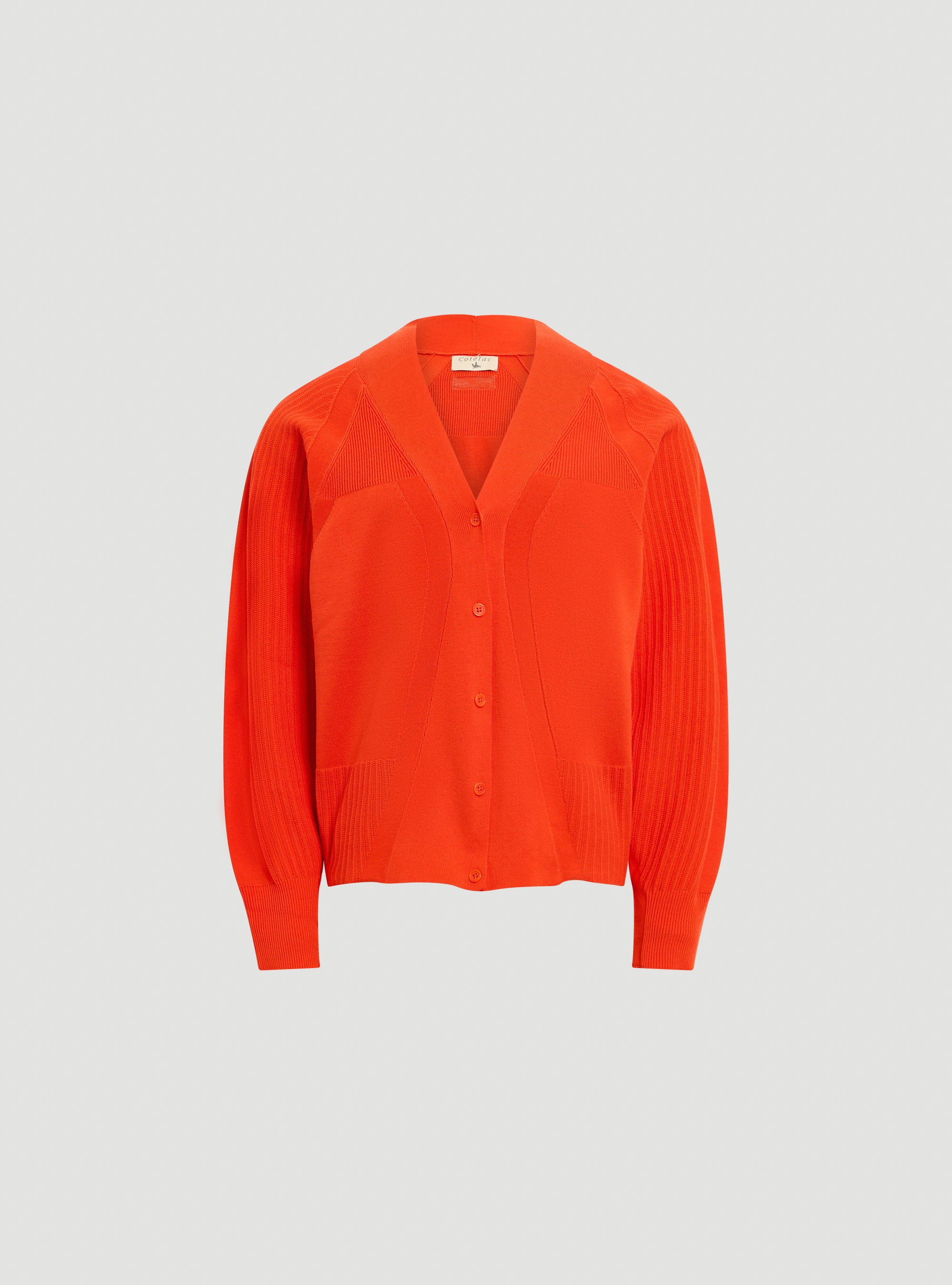 Long-sleeved cardigan