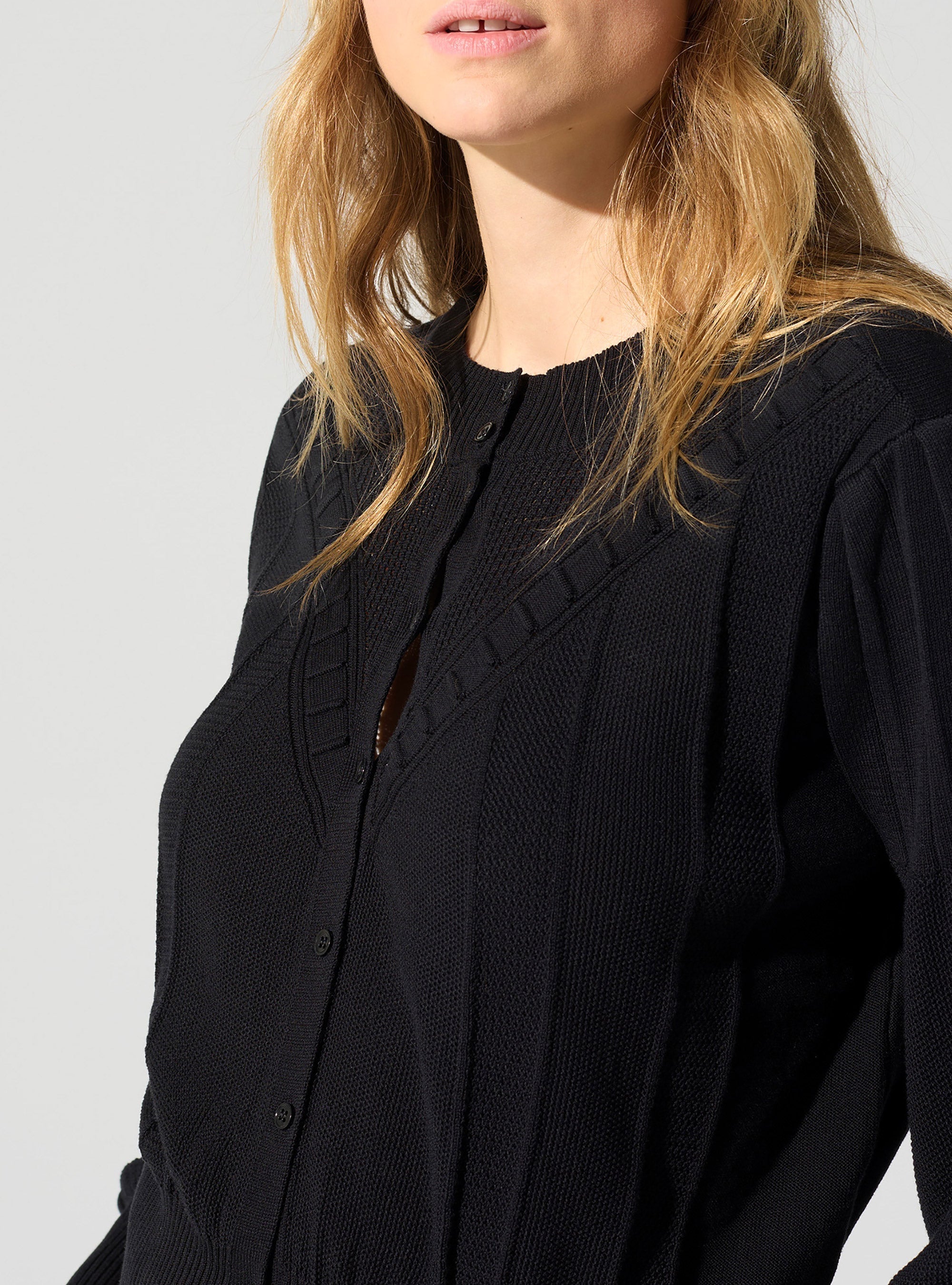 Gilet col rond Cotélac
