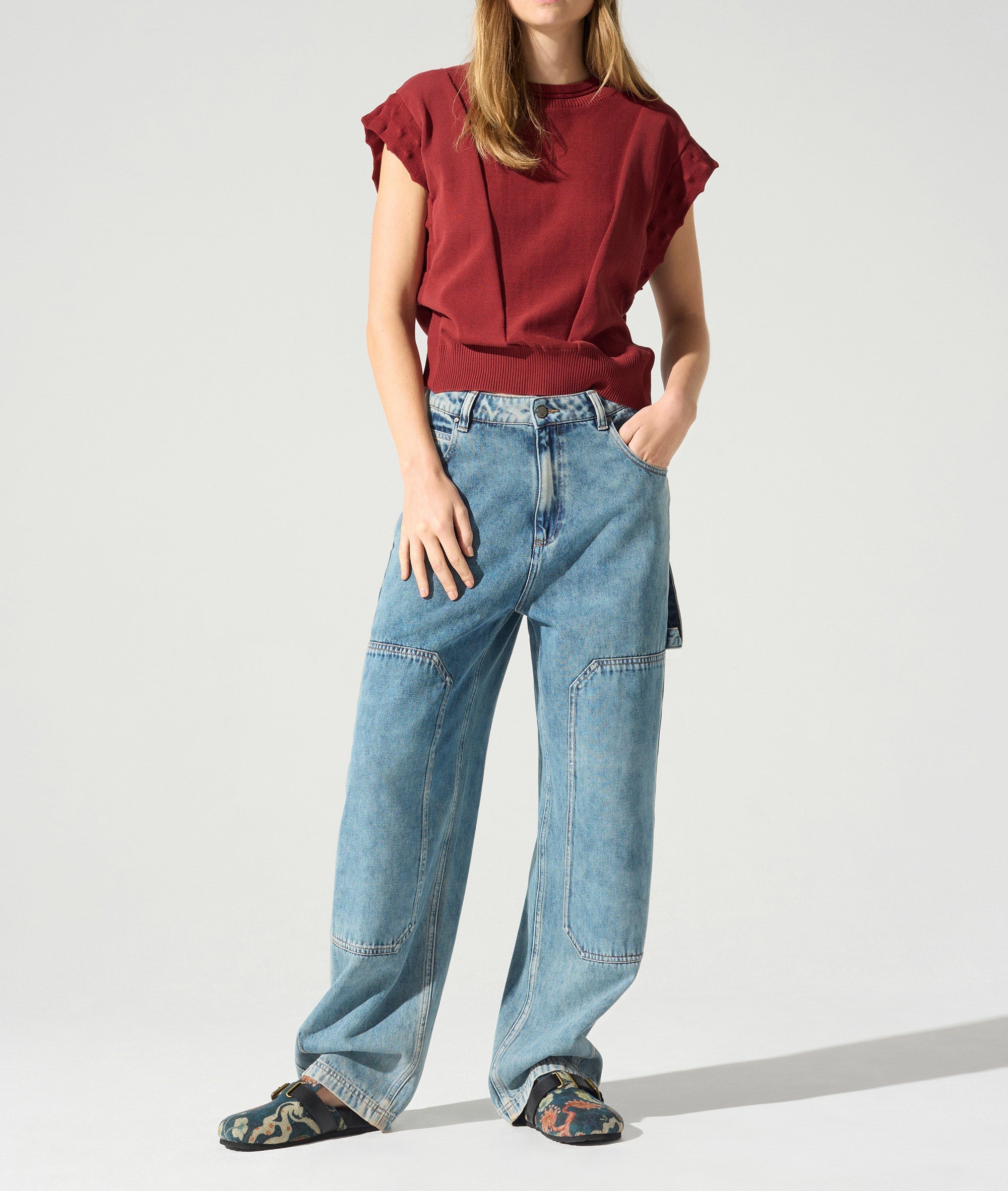 Pull manches courtes Cotélac