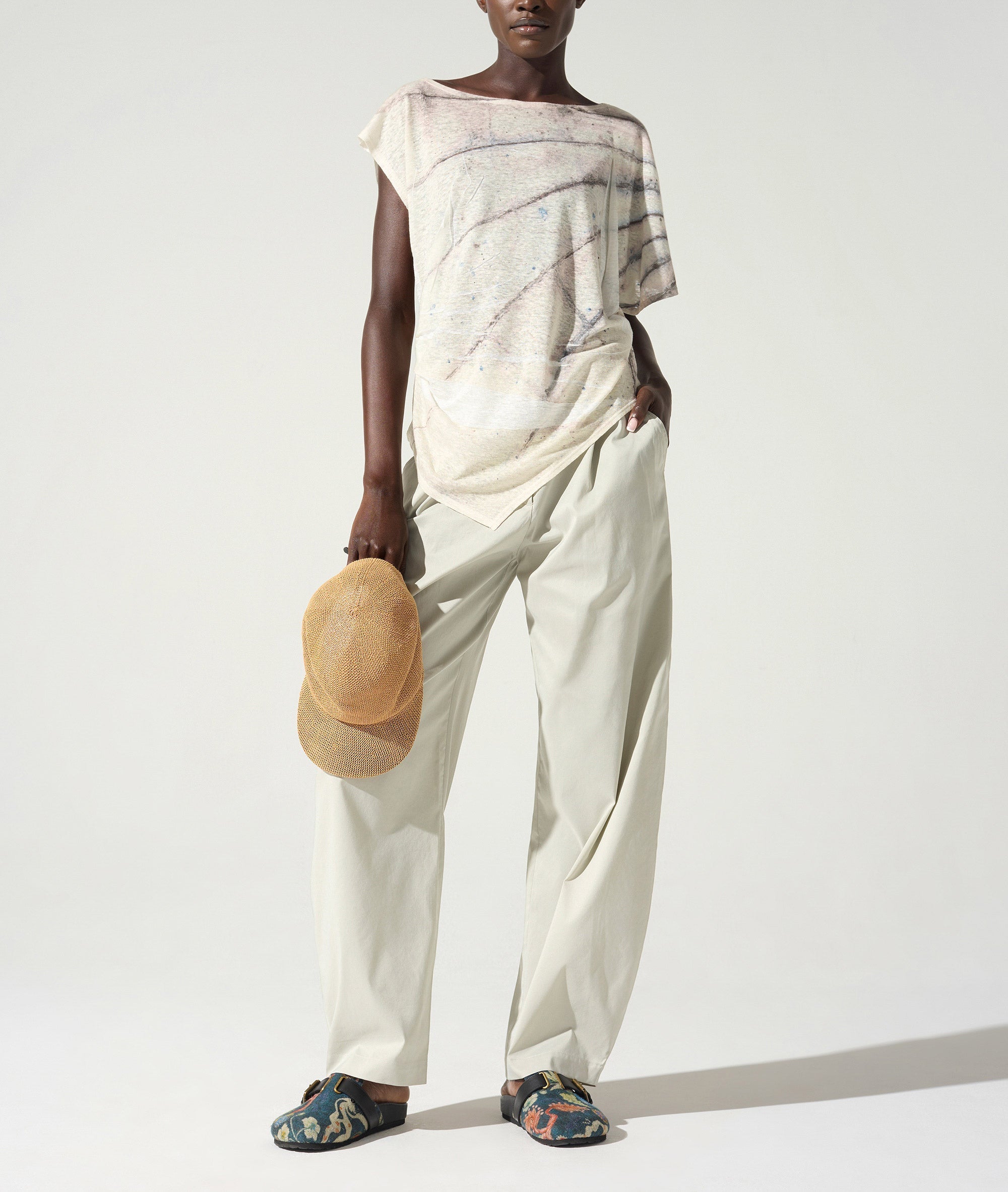 T-shirt asymétrique Cotélac