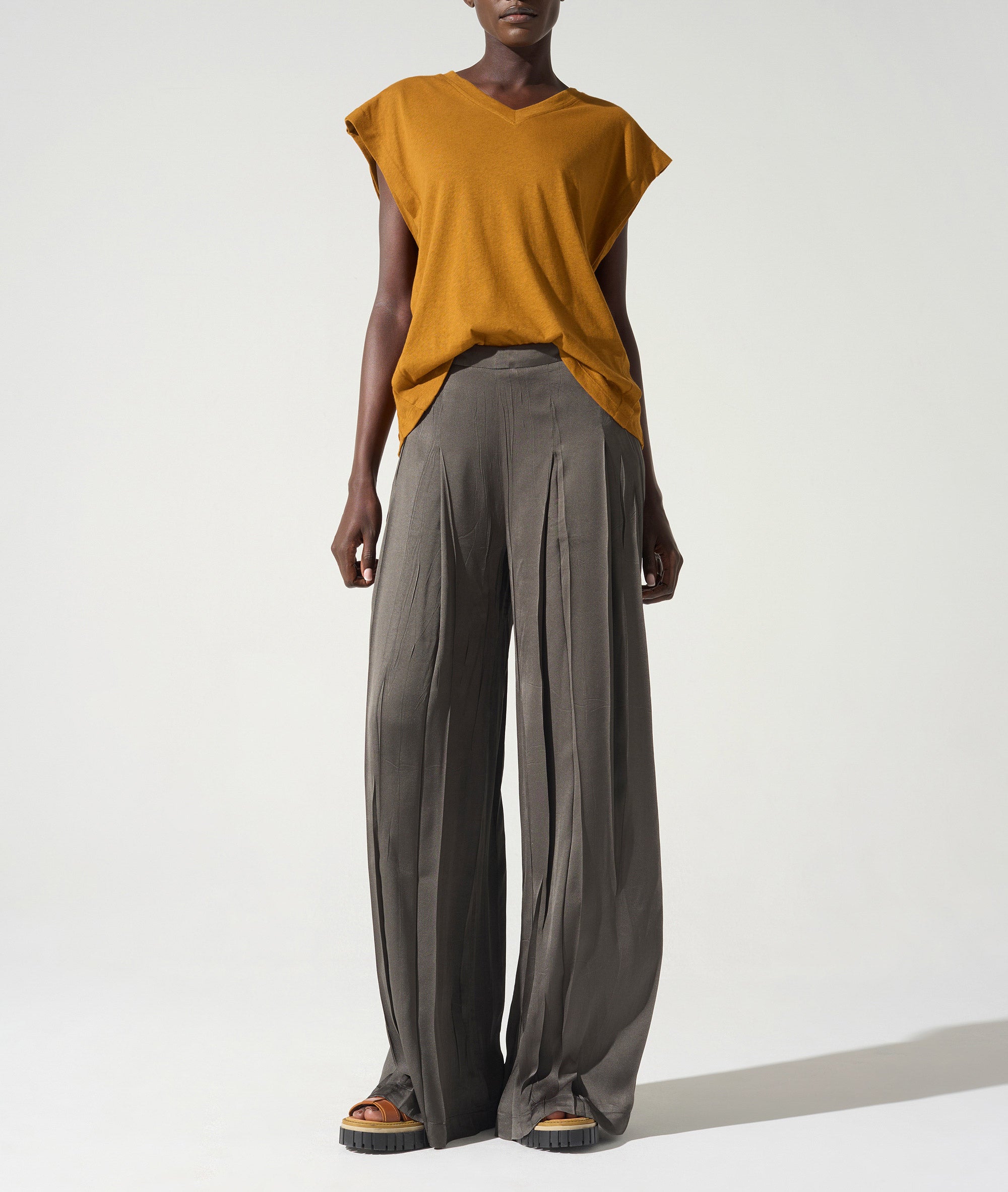 Pantalon large fluide Cotélac