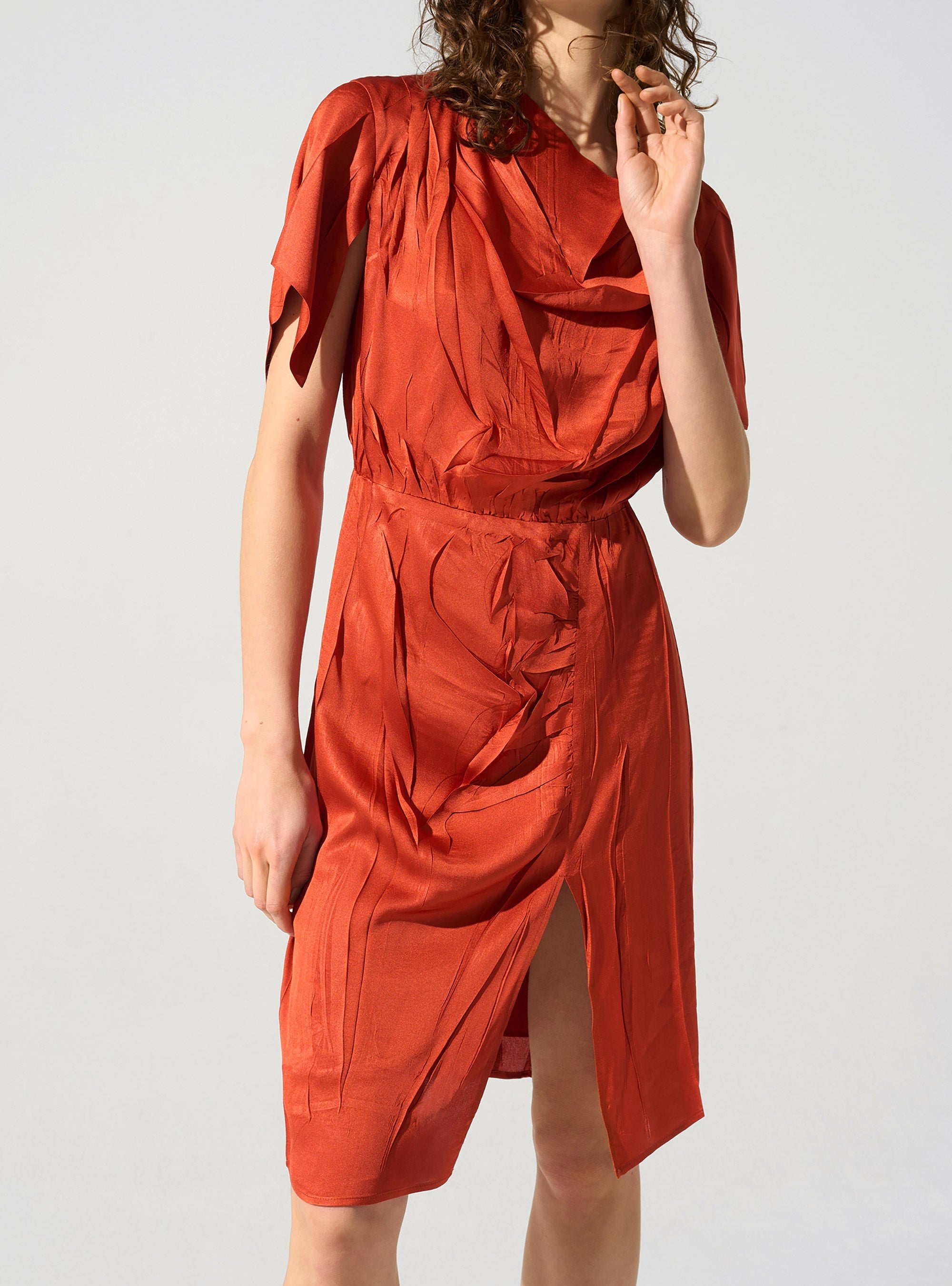 Robe manches fendues Cotélac