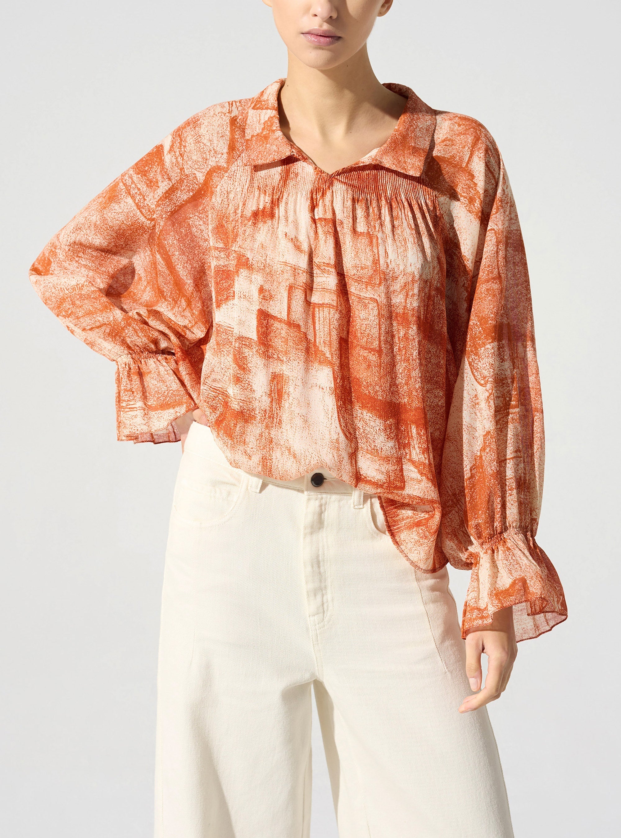 Blouse manches longues Cotélac