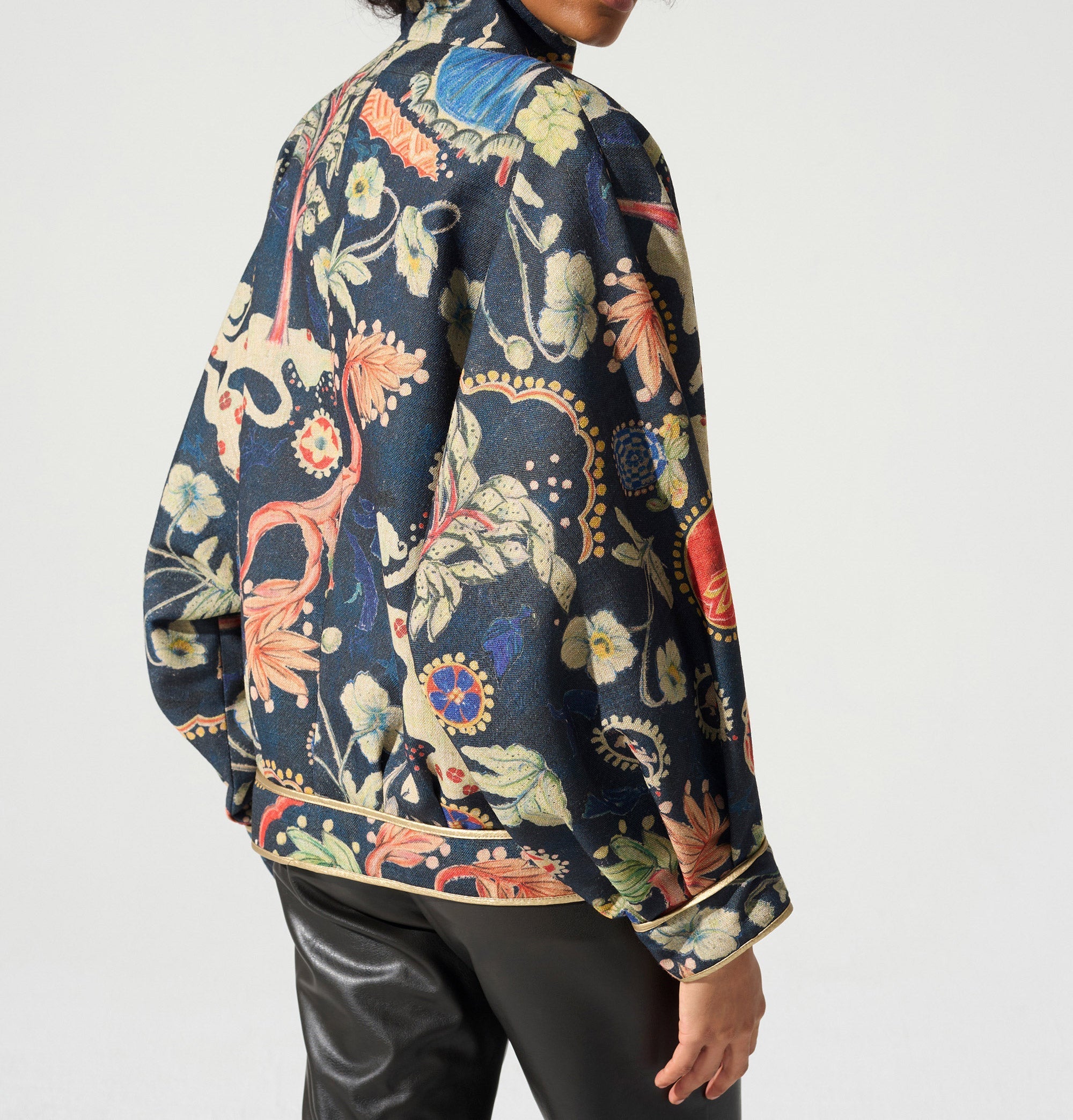 Blouson oversize col montant Cotélac
