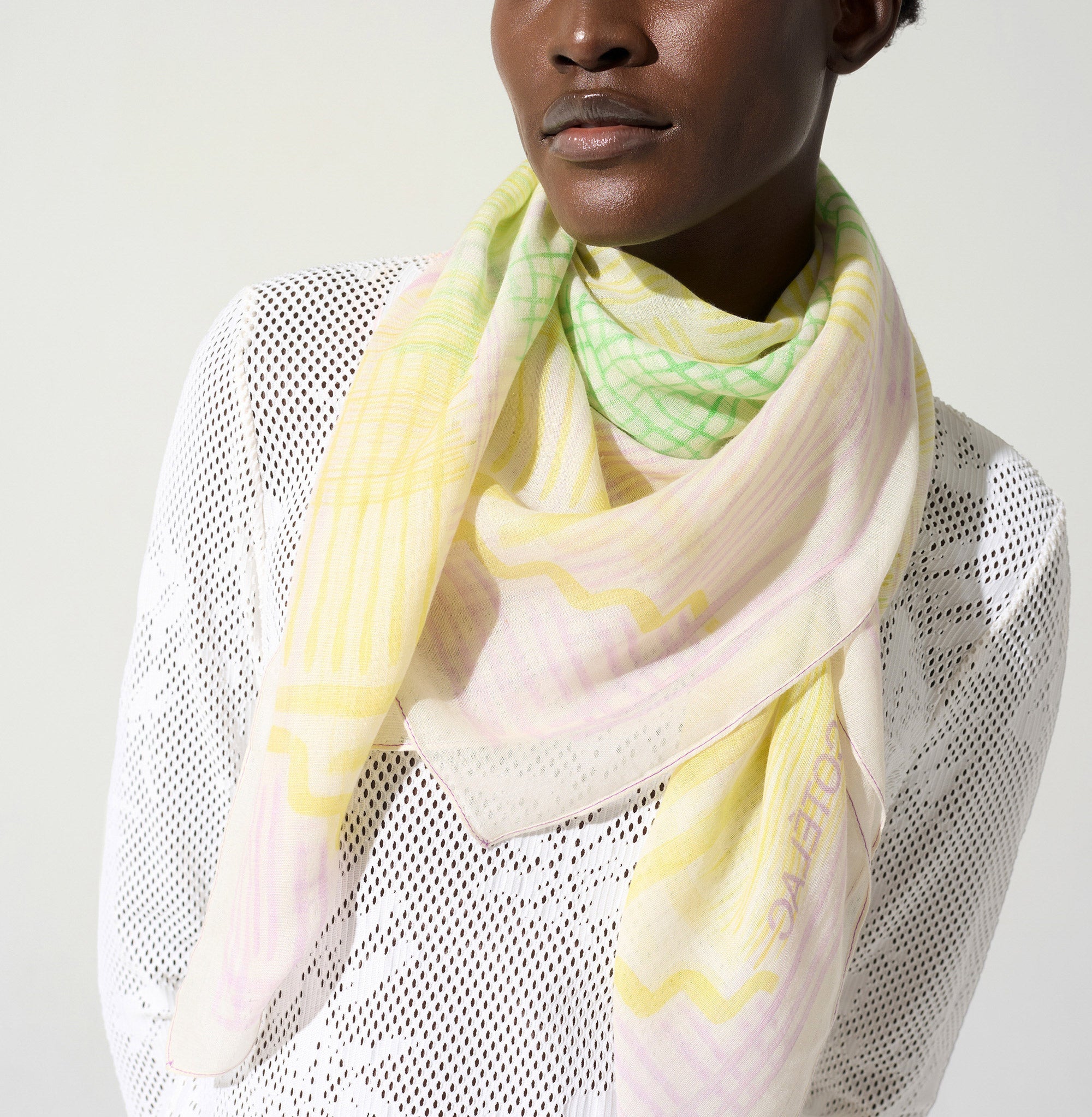 Printed scarf