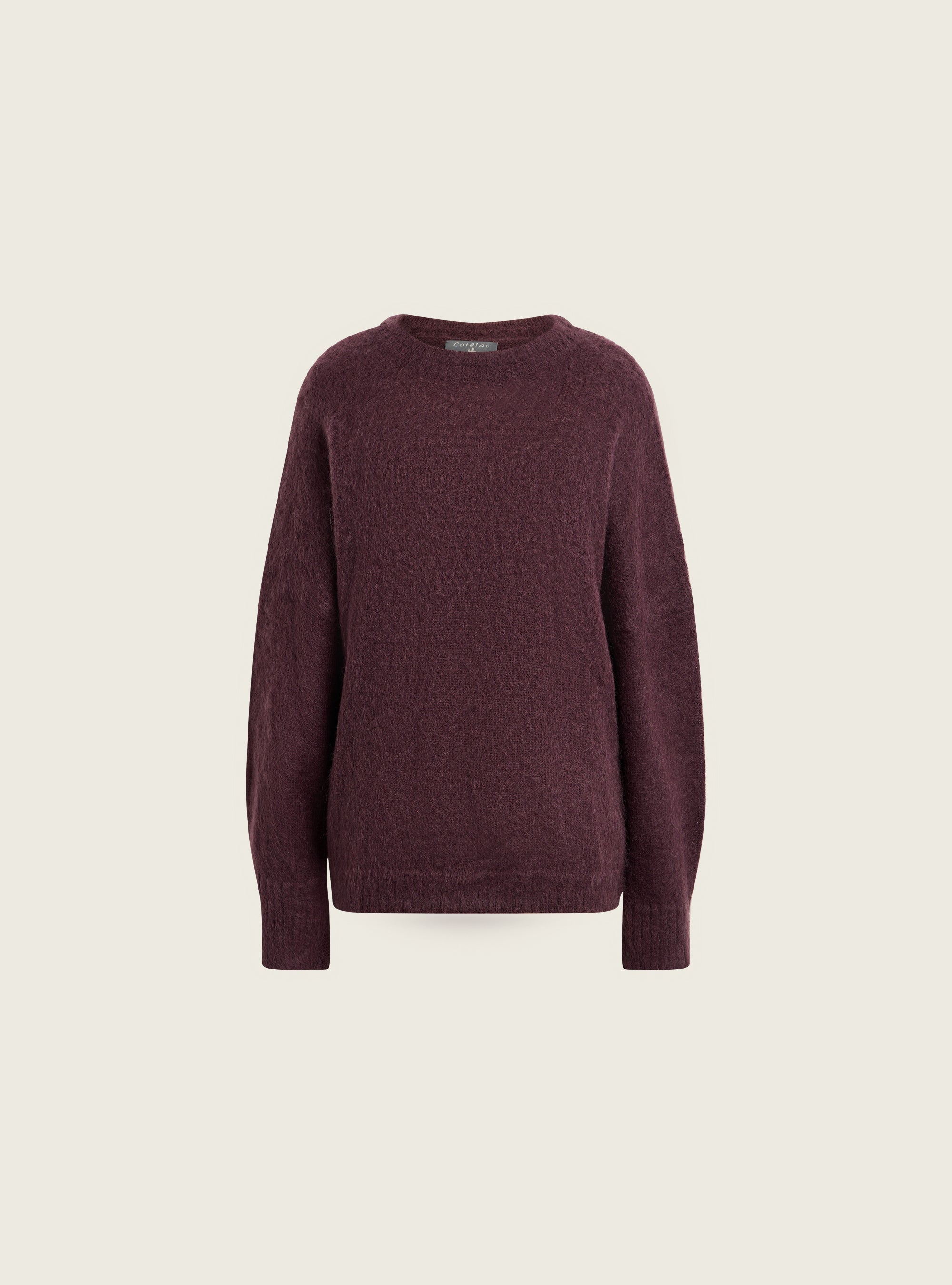 Pull en mohair brossé Cotélac