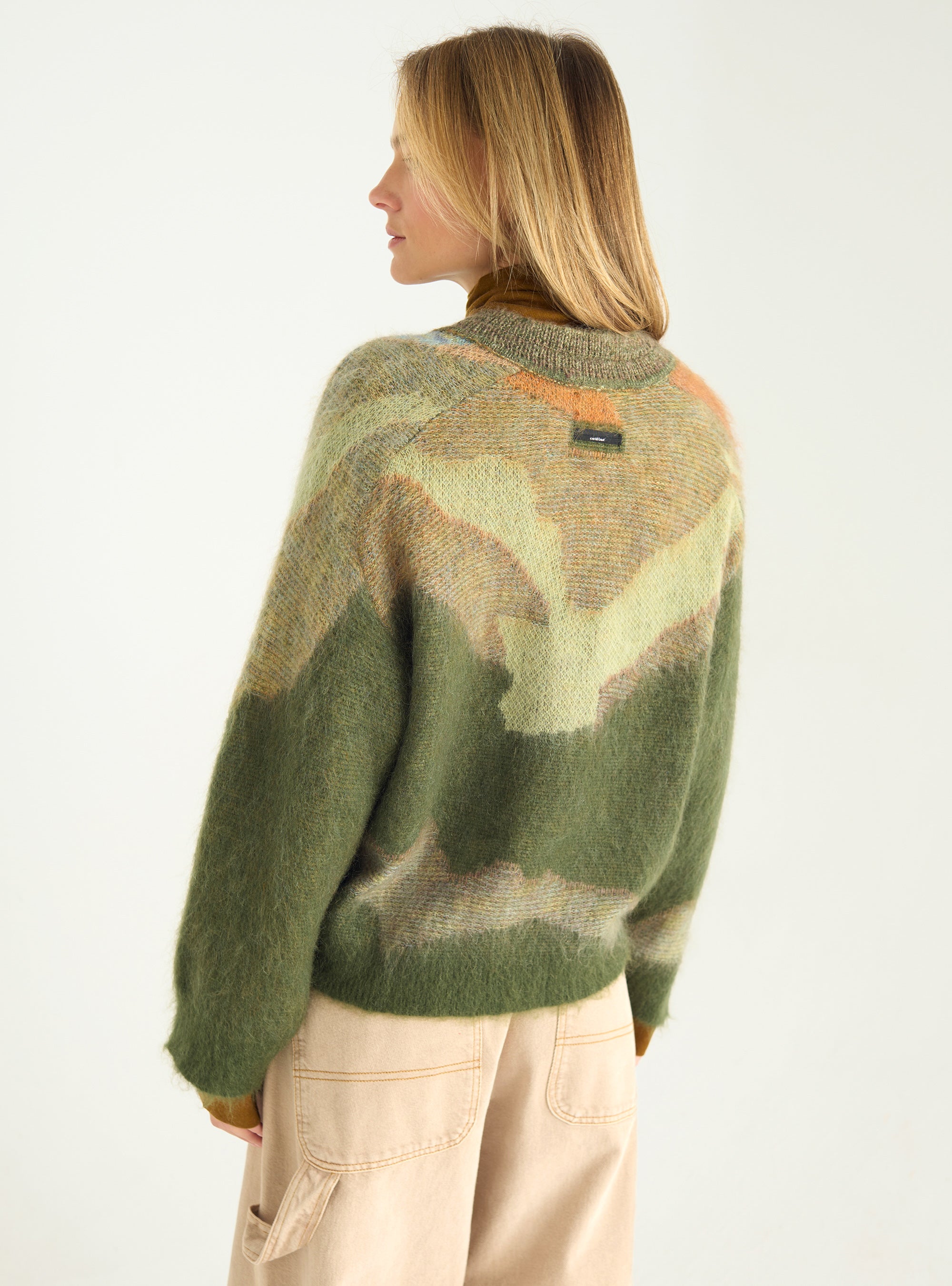 Exklusiver Jacquard-Pullover