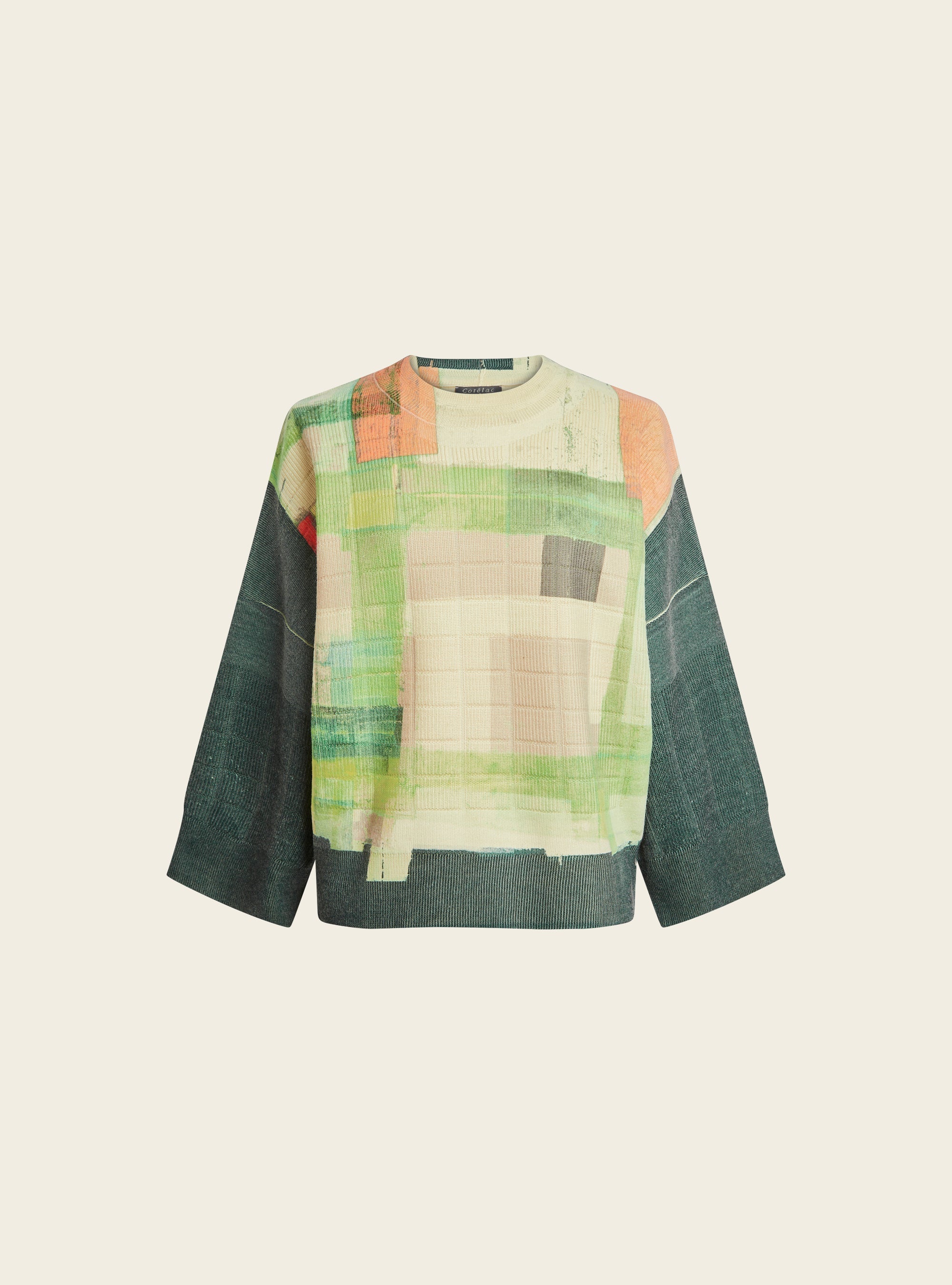 Pull sublimé en maille technique Cotélac