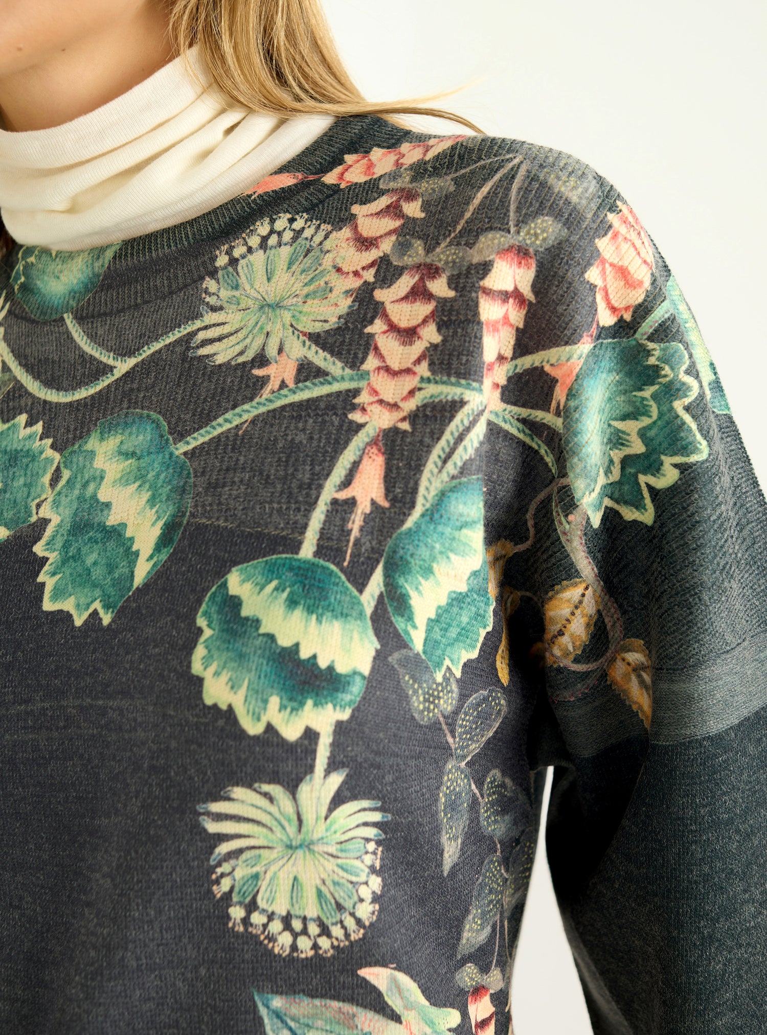 Aquarell sublimierter Pullover