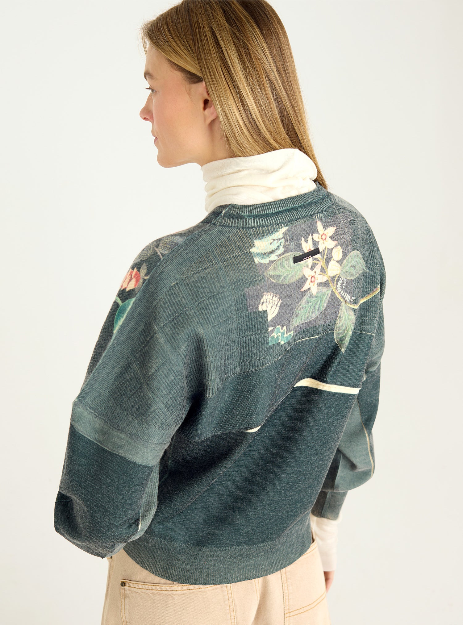 Aquarell sublimierter Pullover