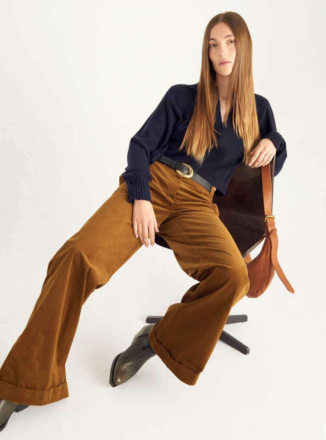 Cardigan en laine mérinos