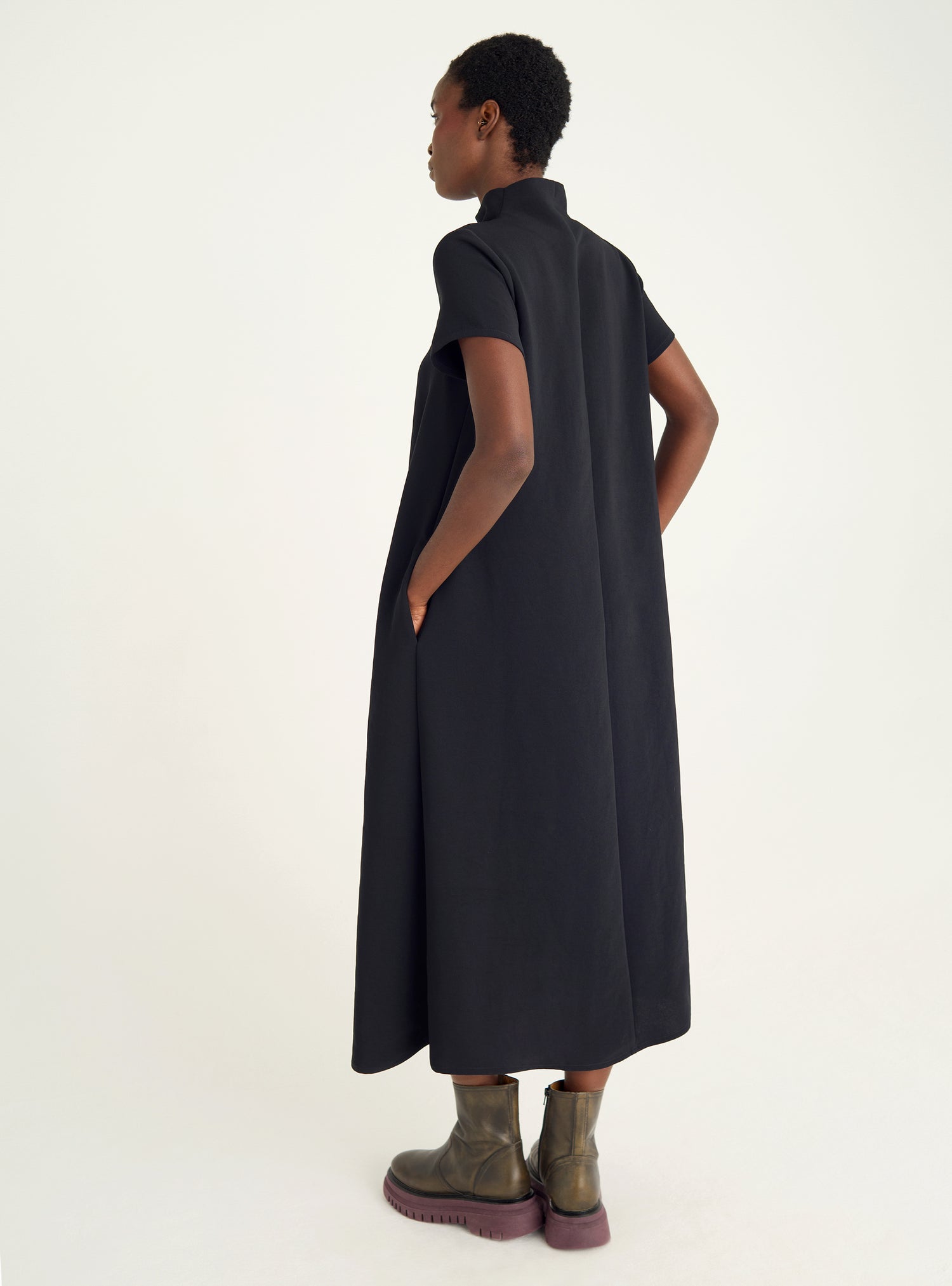 Long structured dress