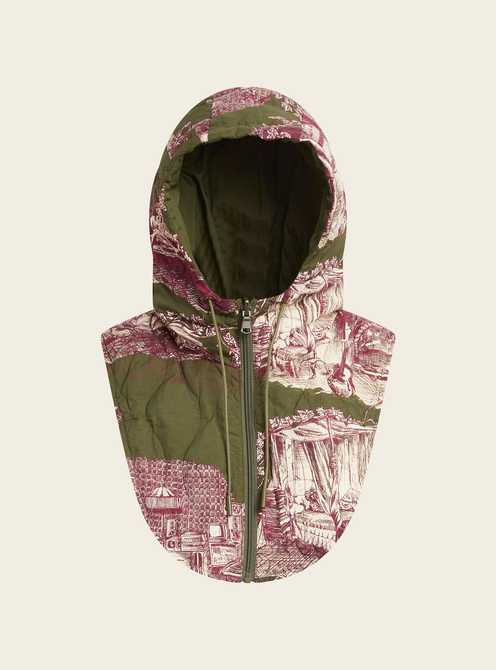 Doudoune longue réversible Cotélac