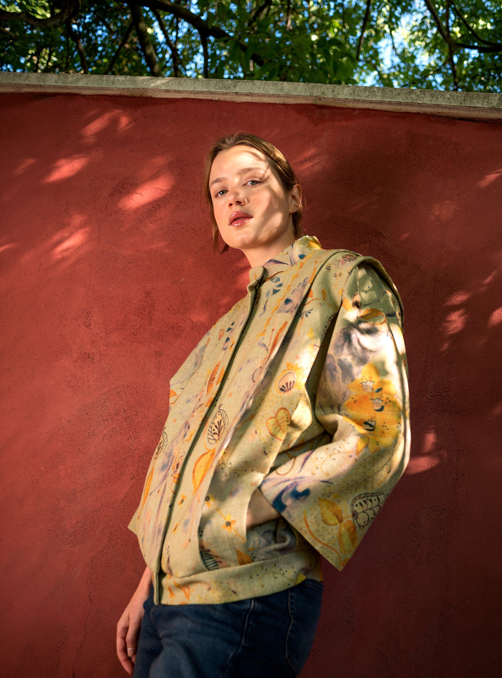 Blouson sublimé marron Cotélac