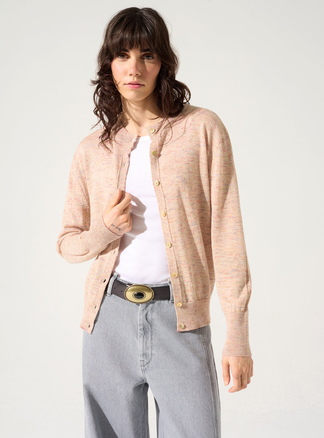Taillierter Cardigan