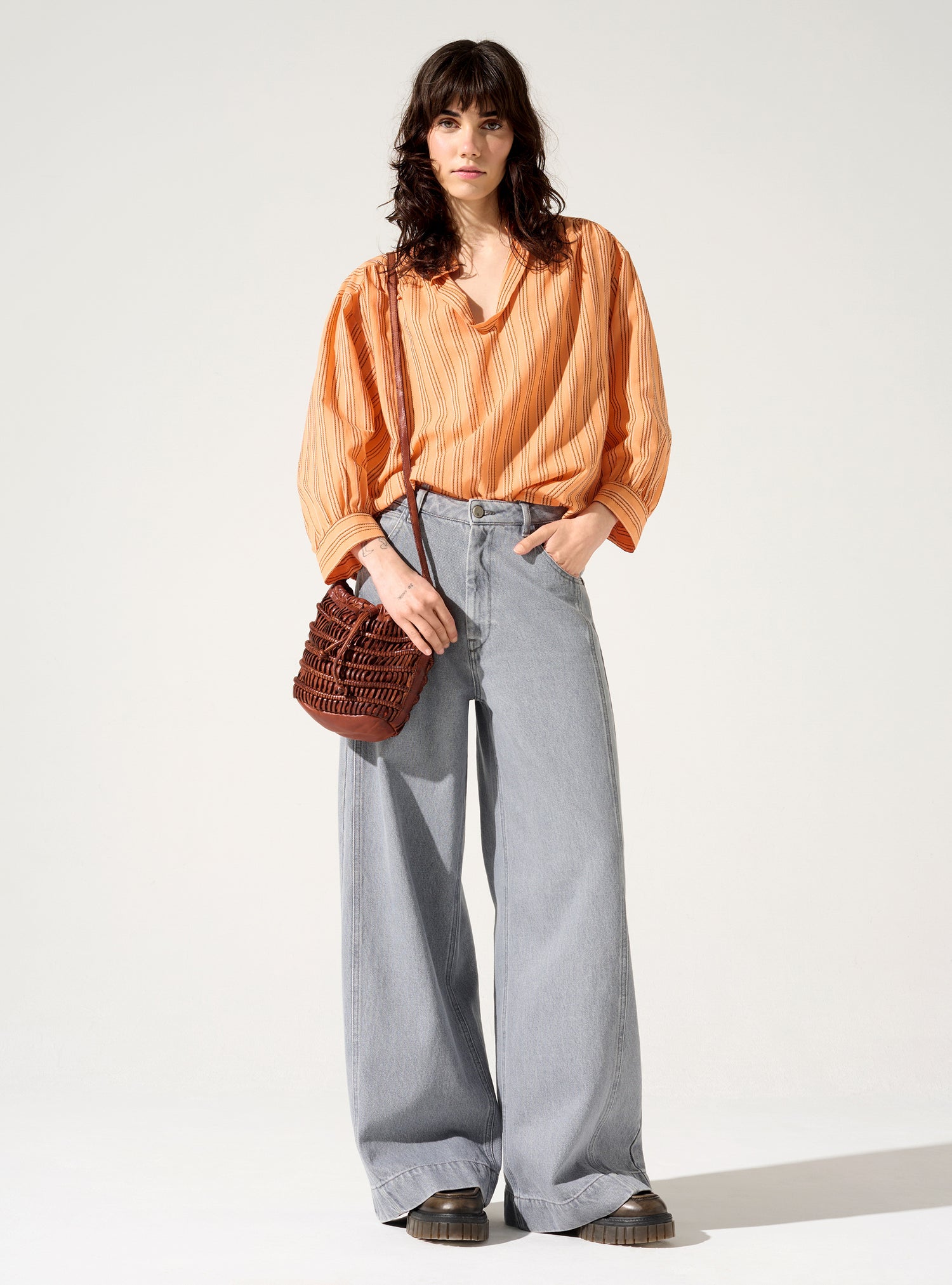 Gestreifte Bluse