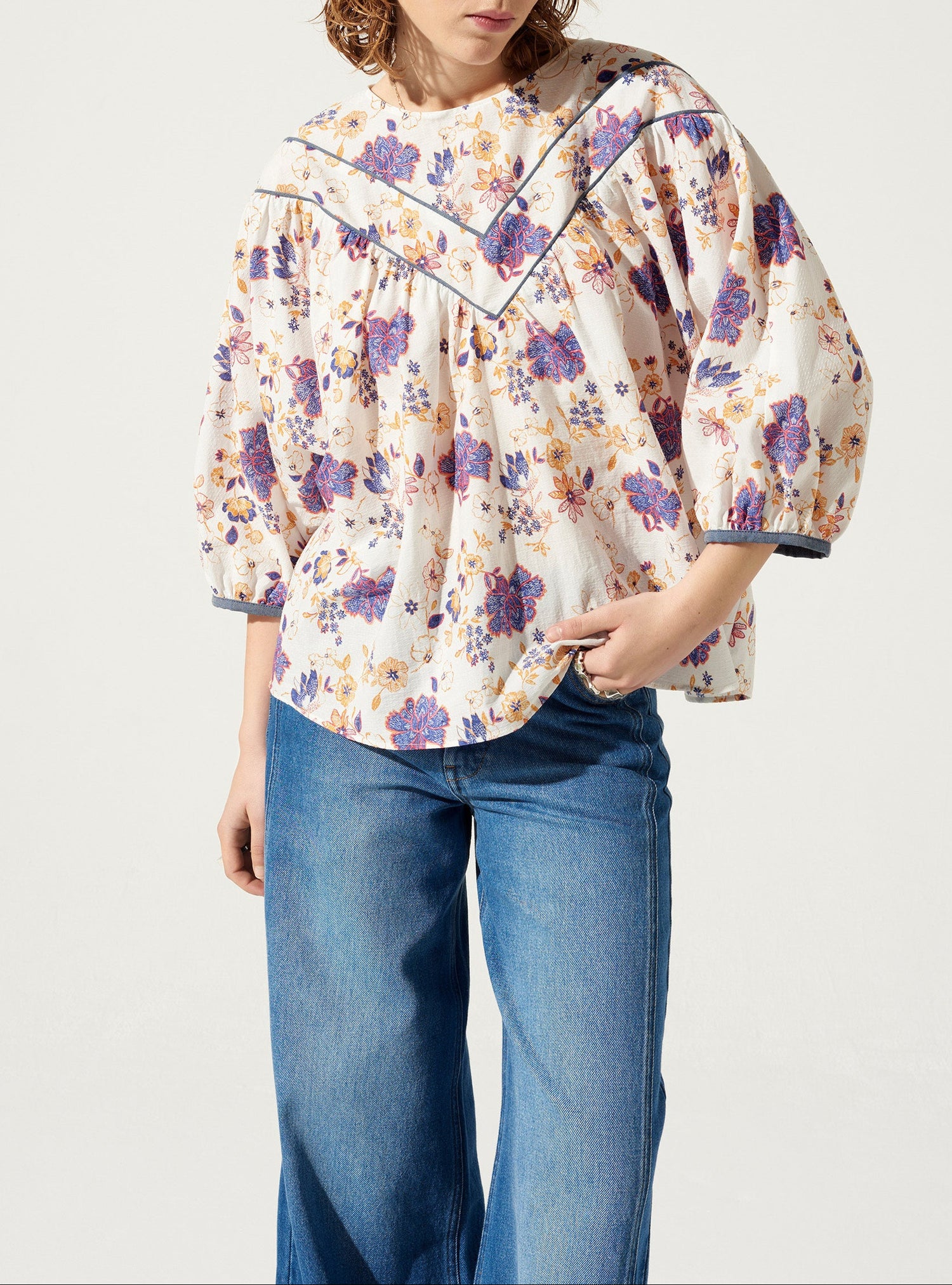 Blouse Fleurie