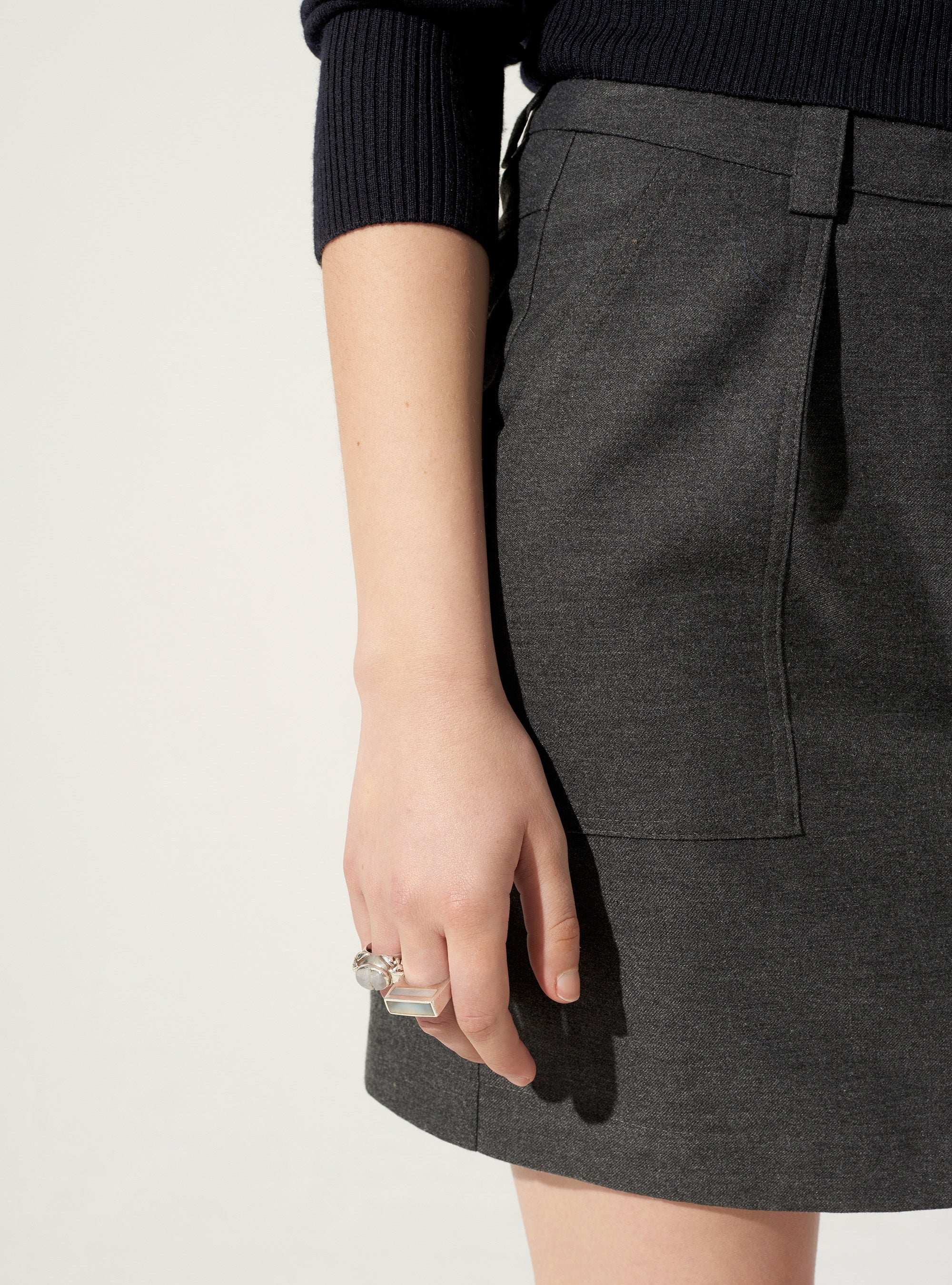 Straight skirt