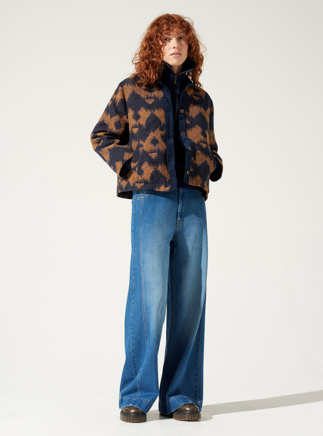 Veste Jacquard