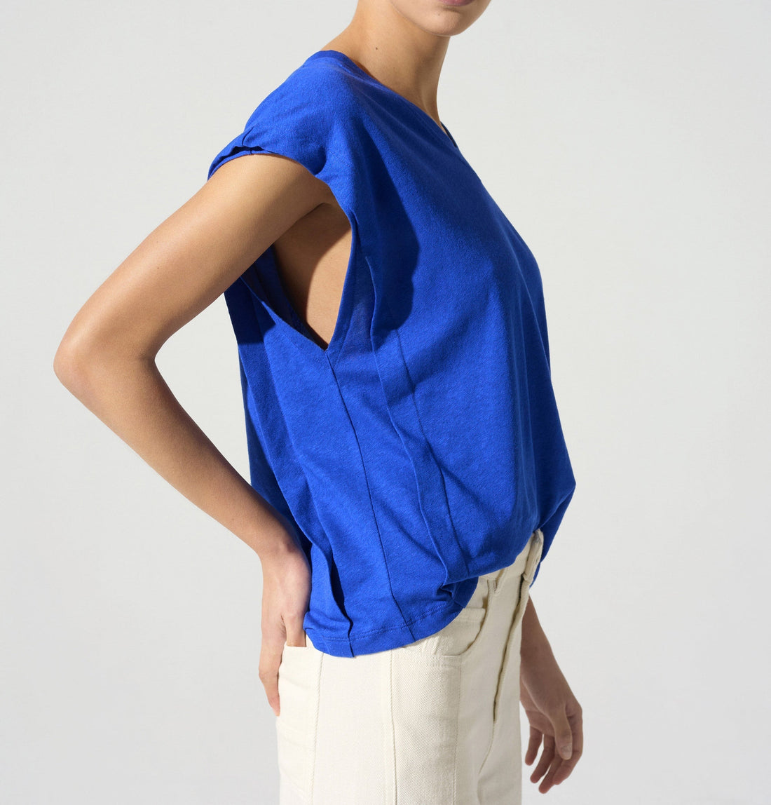 Débardeur droit acoté 