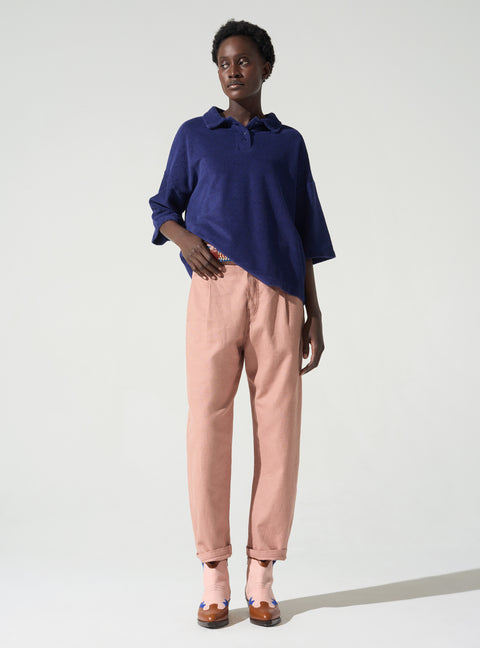 Frottee-Polo-T-Shirt