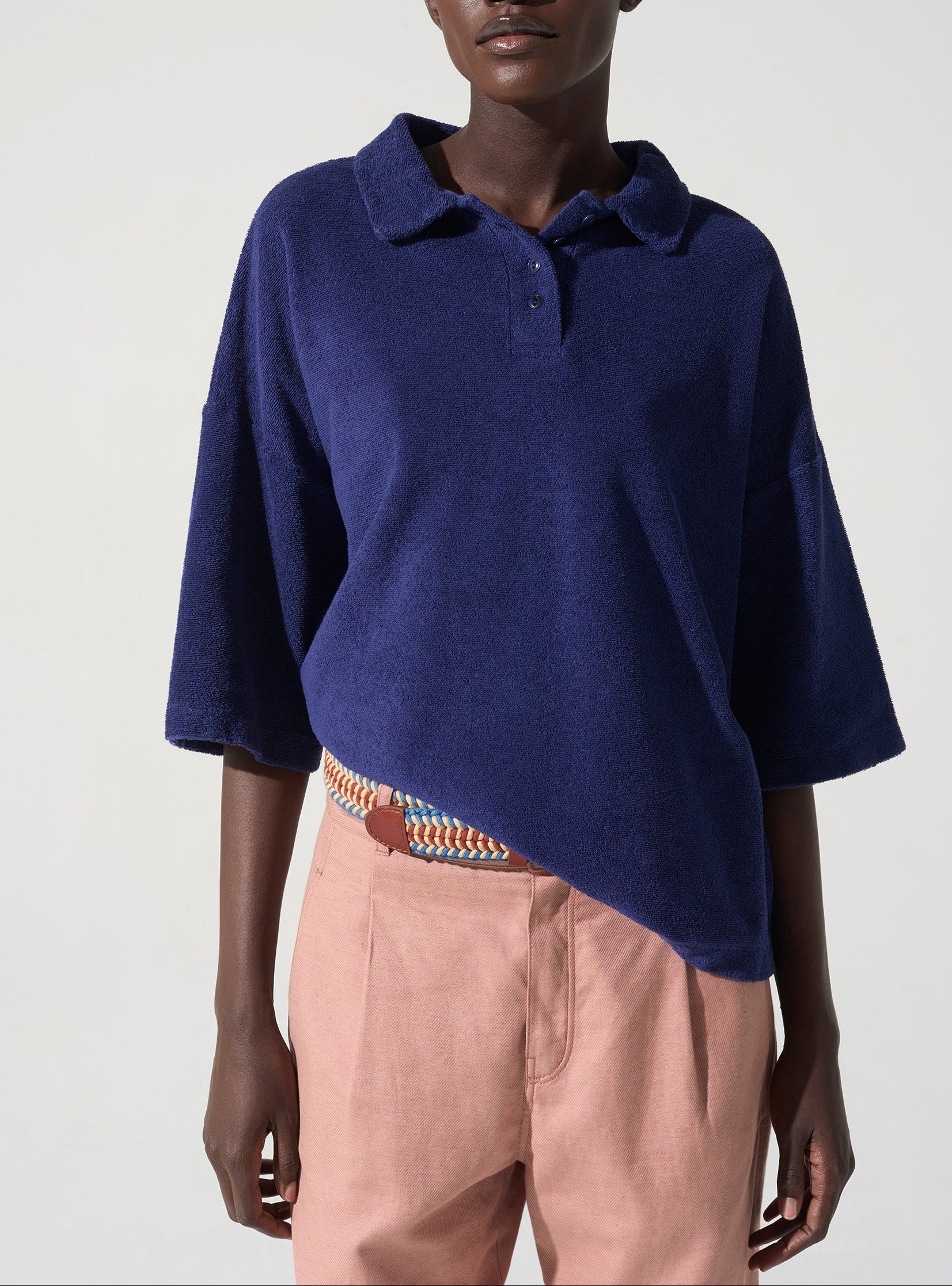 T-shirt polo éponge