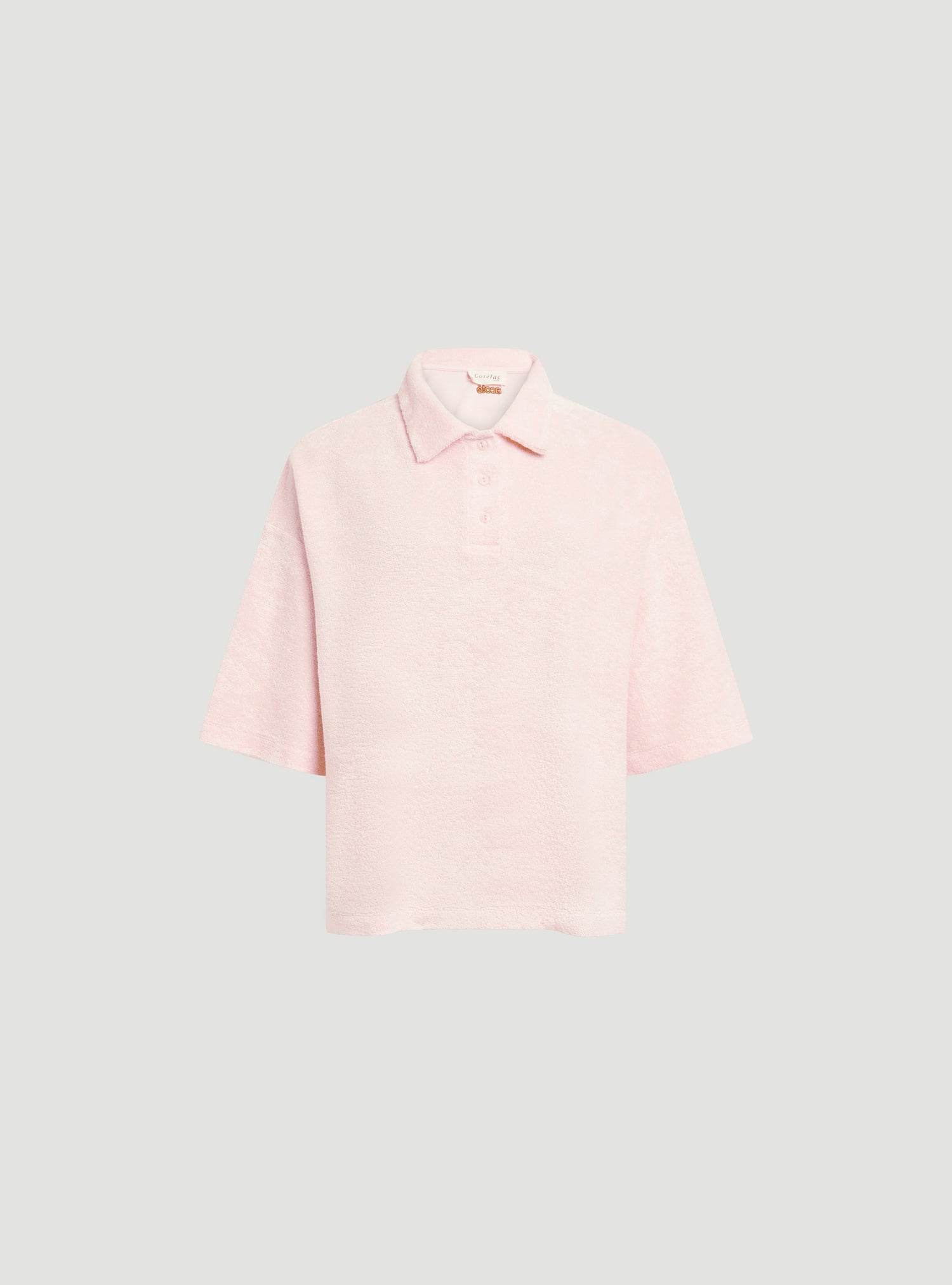 Frottee-Polo-T-Shirt