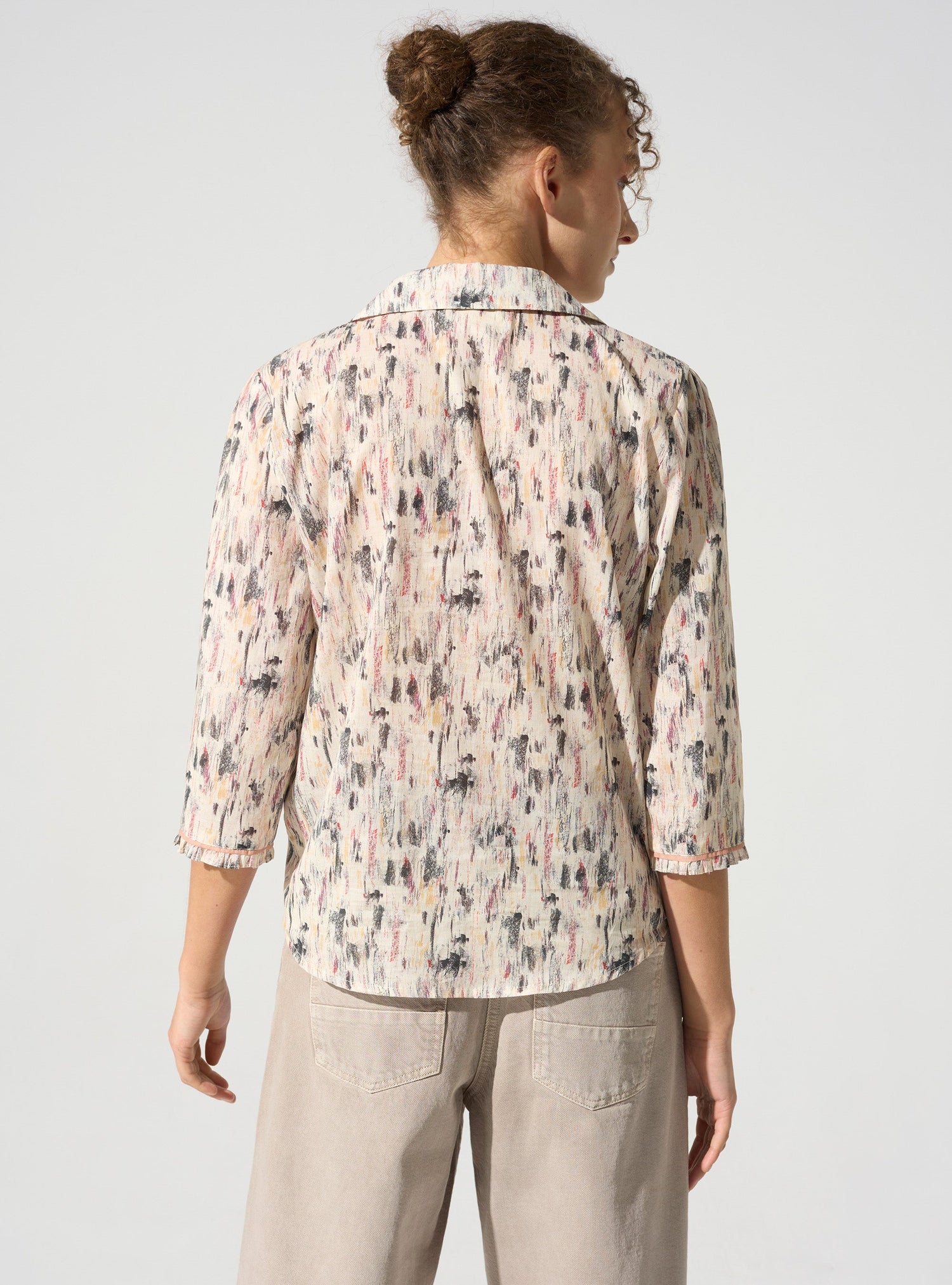 Hemd mit 3/4-Ärmeln