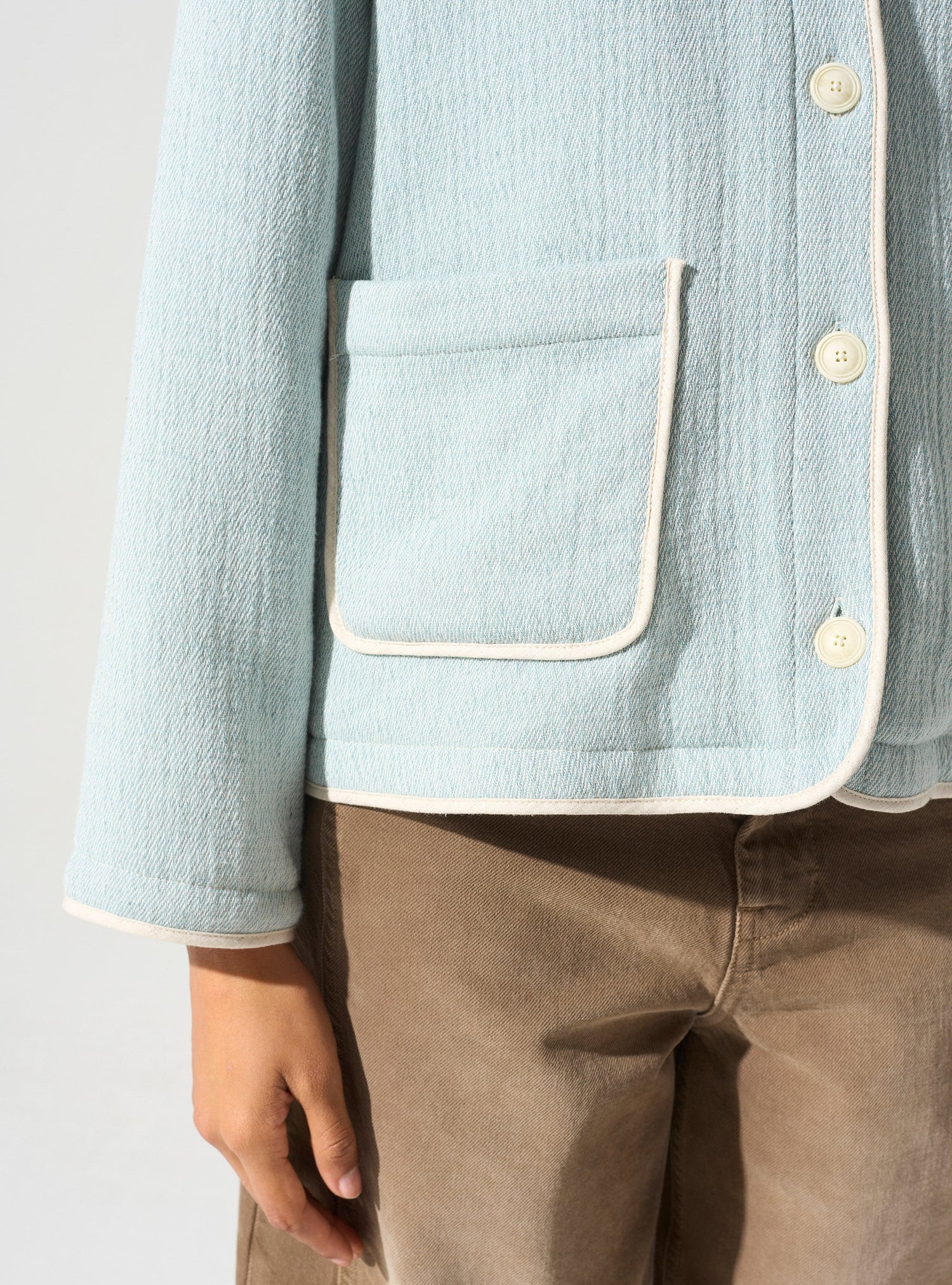 Veste ouatinée acoté 