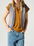Gilet sans manches acoté 