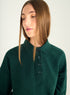 Oversized flame polo shirt