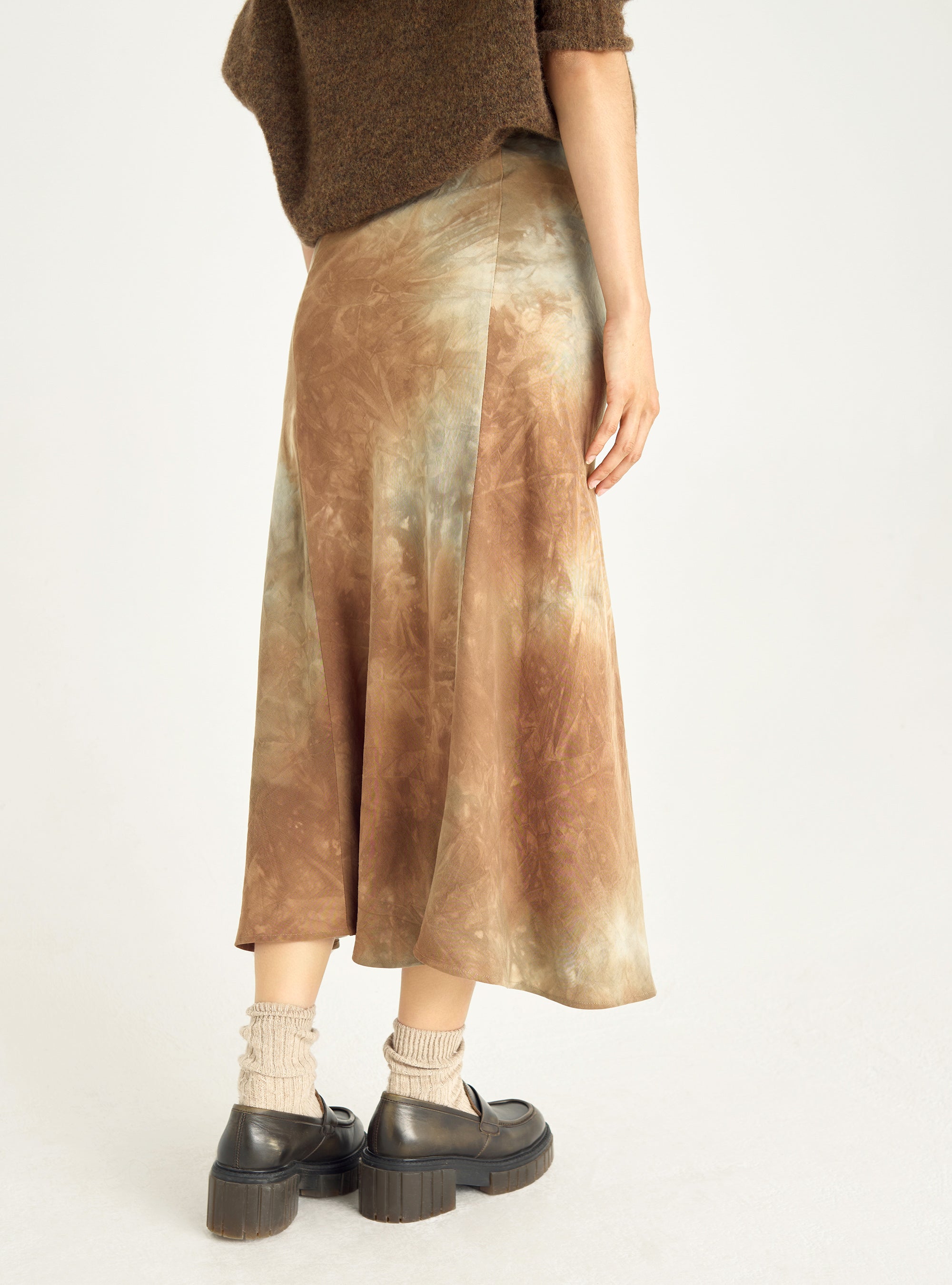 Bedruckter Tulpenrock